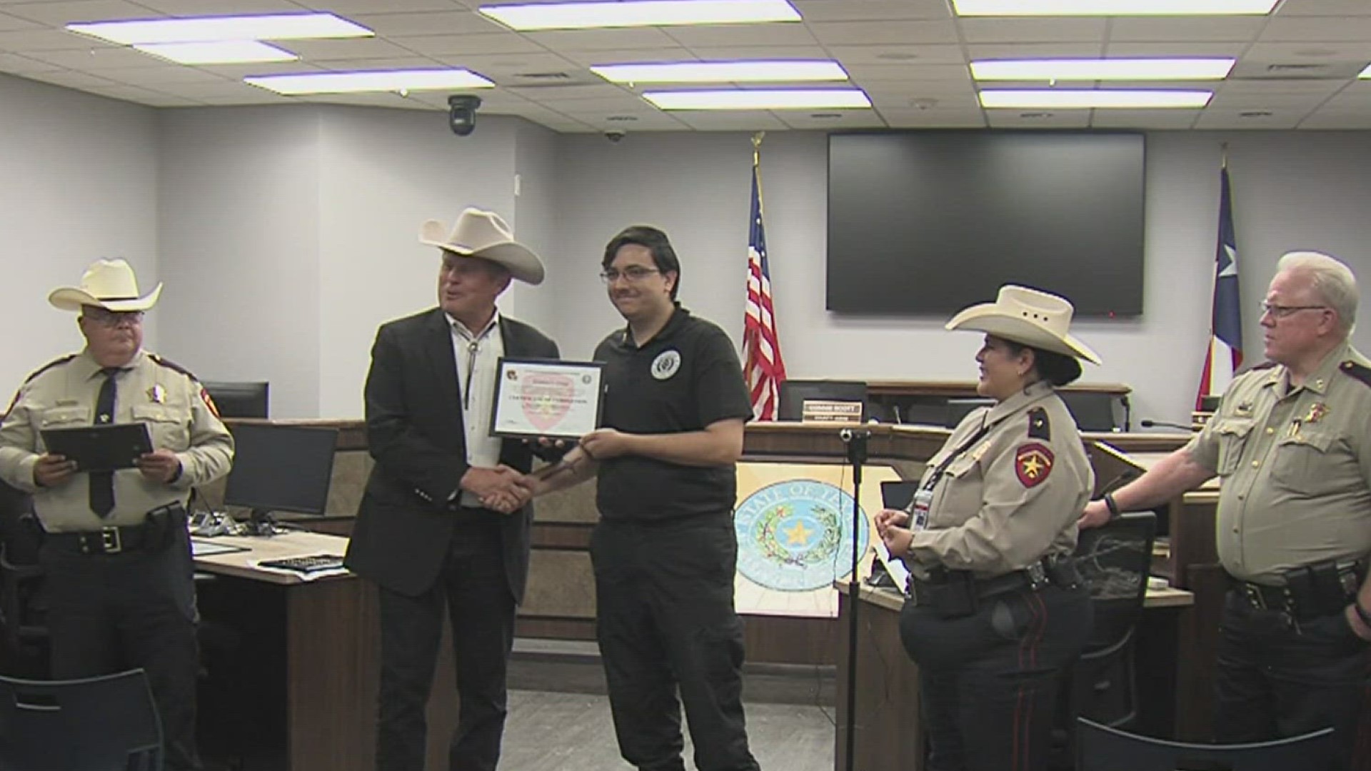 The program grants the new graduates licenses to be correctional officers, adding to the list of CO's in Nueces County.