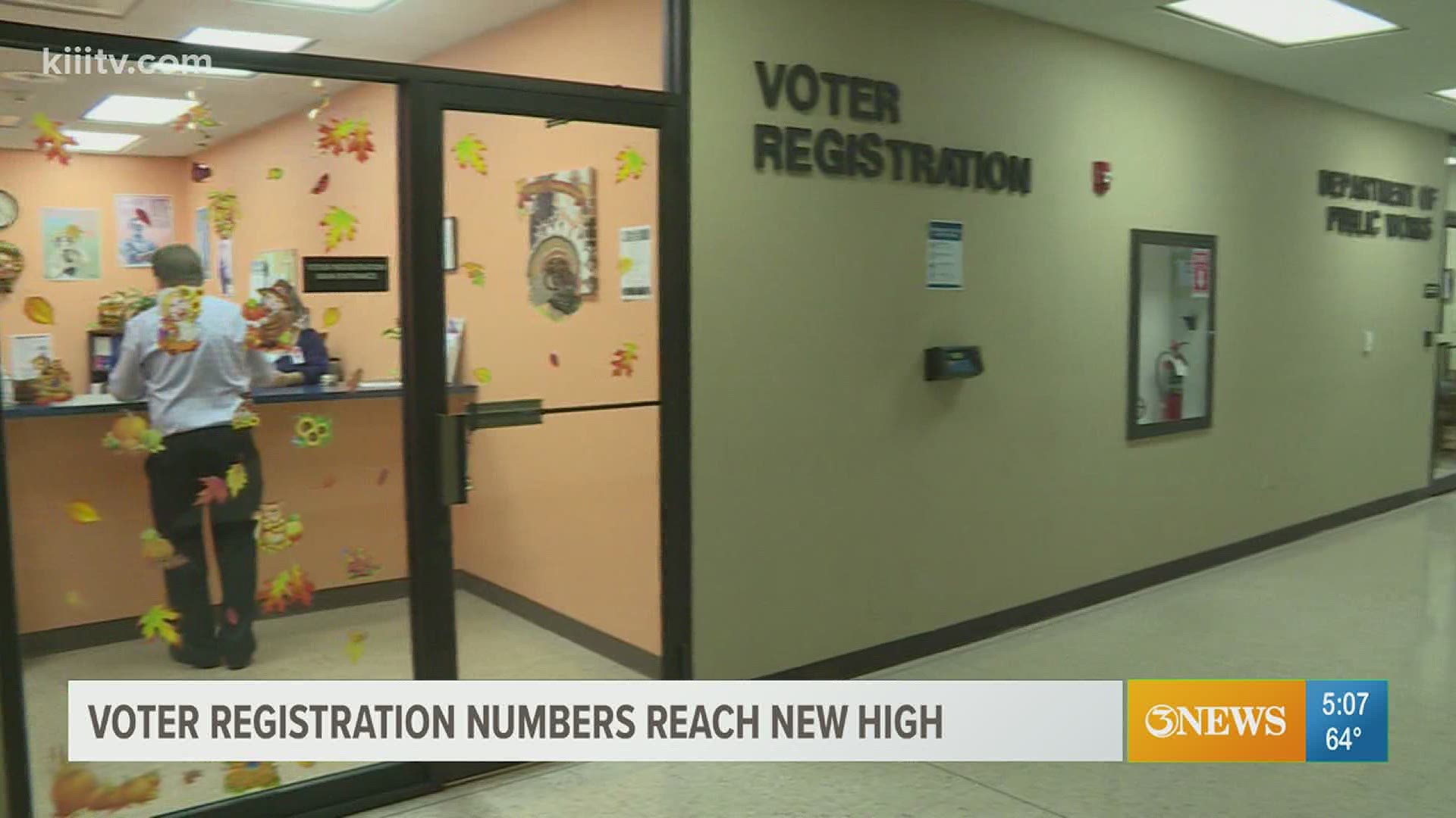 Nueces County has more than 208 thousand registered voters.