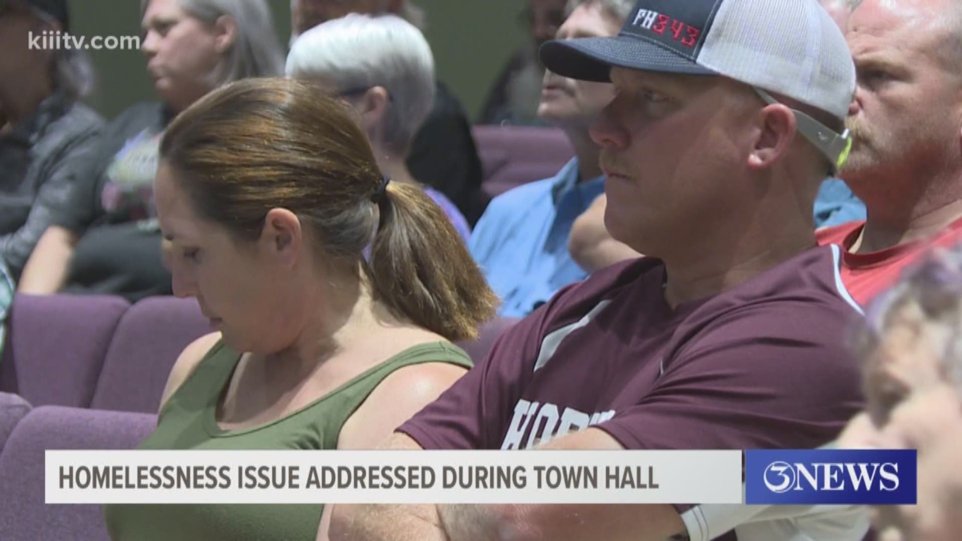 One of the biggest problems that were brought up several times at the meeting was the issue of homelessness.