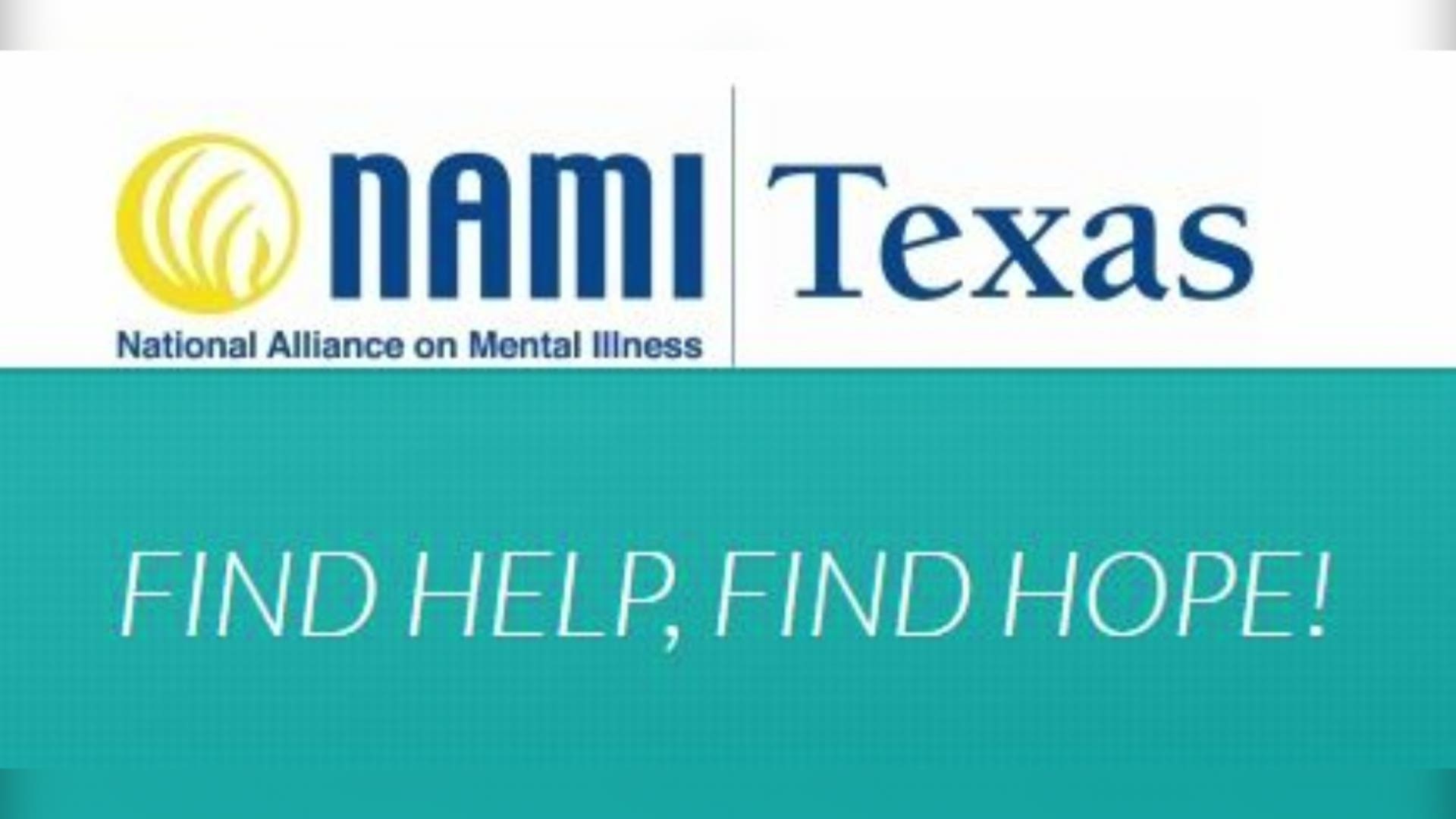 NAMI is an organization dedicated to helping those who have been touched by a mental health disorder