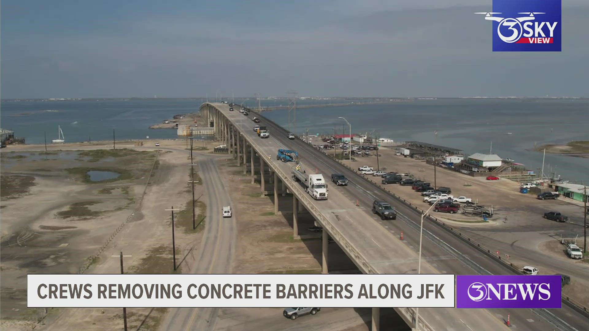 With Spring Break right around the corner, the re-opening should ease congestion.