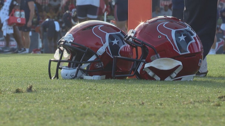 Texans' Battle Red helmets revealed for upcoming season - Battle Red Blog