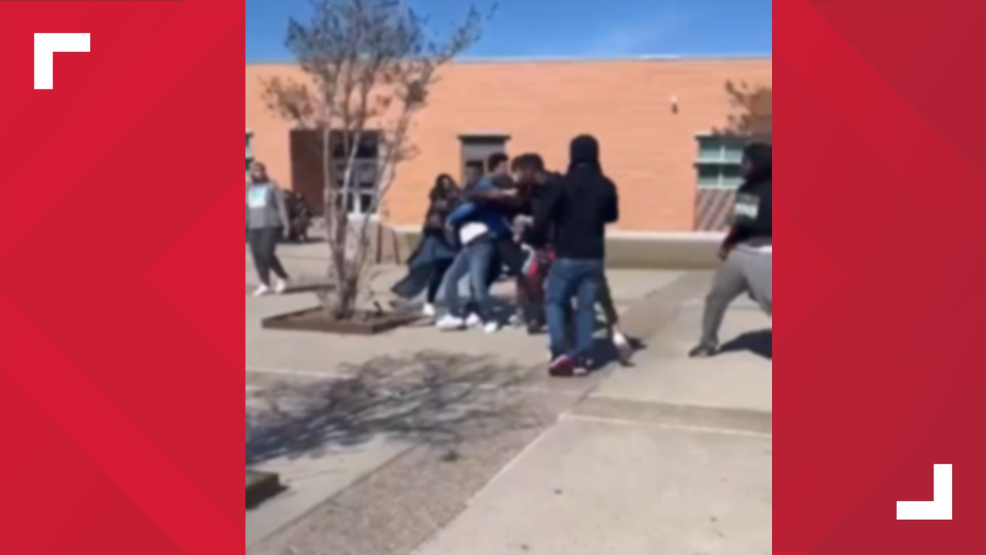 West Oso High School brawl