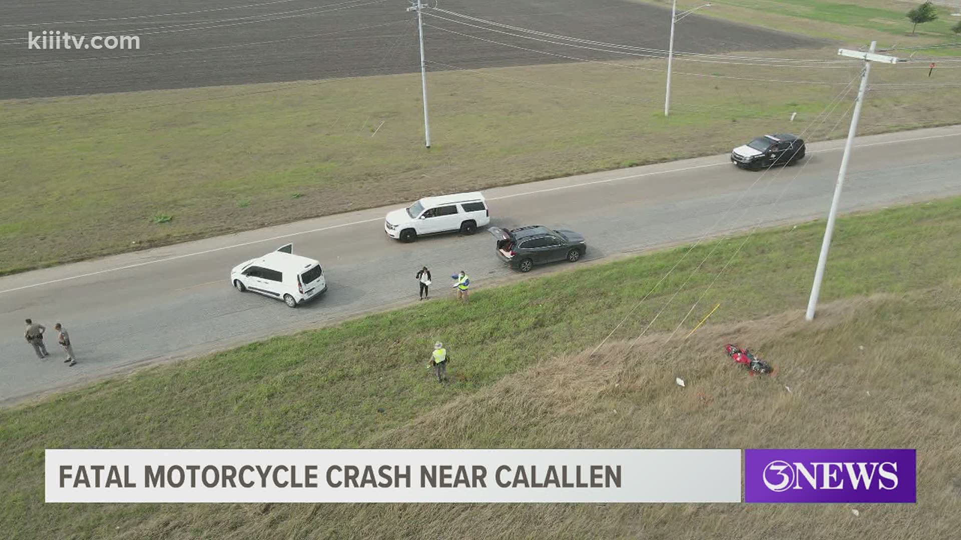 The accident happened on the 3500 block Cooperative Ave, near Calallen, between CR 69 and FM 1889.