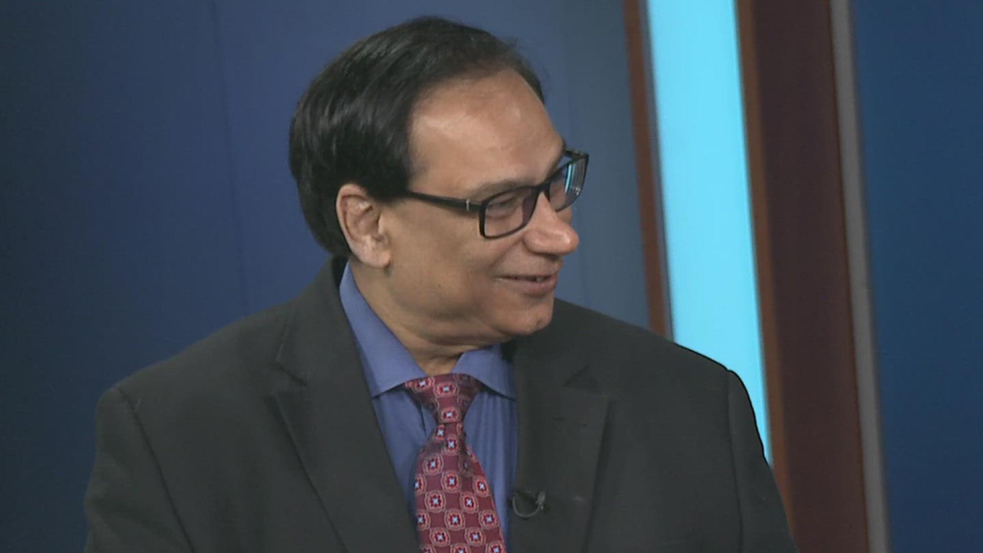 Dr. Salim Surani says the majority of cases doctors are seeing in West Texas come from those who are unvaccinated. 