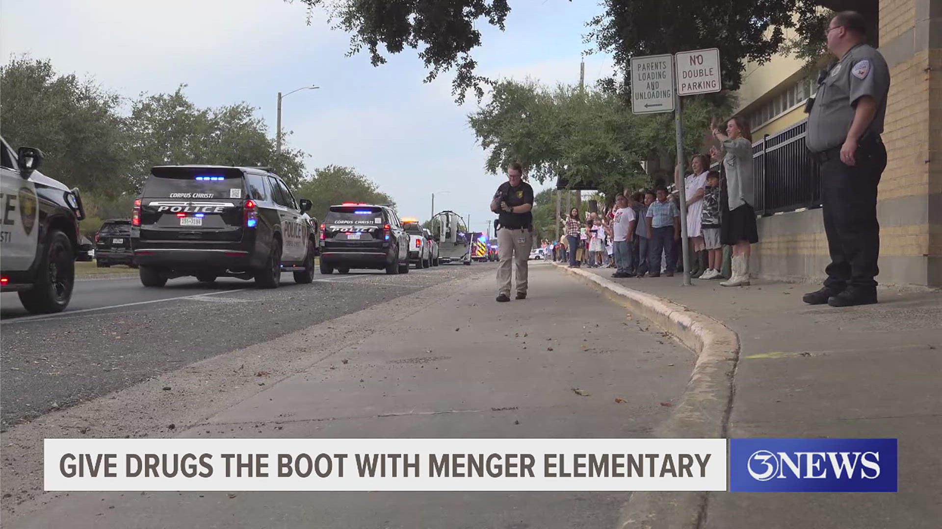 Menger Elementary students wore cowboy boots on Tuesday to give drugs 'the boot' as they learn the importance of making healthy choices for their bodies.