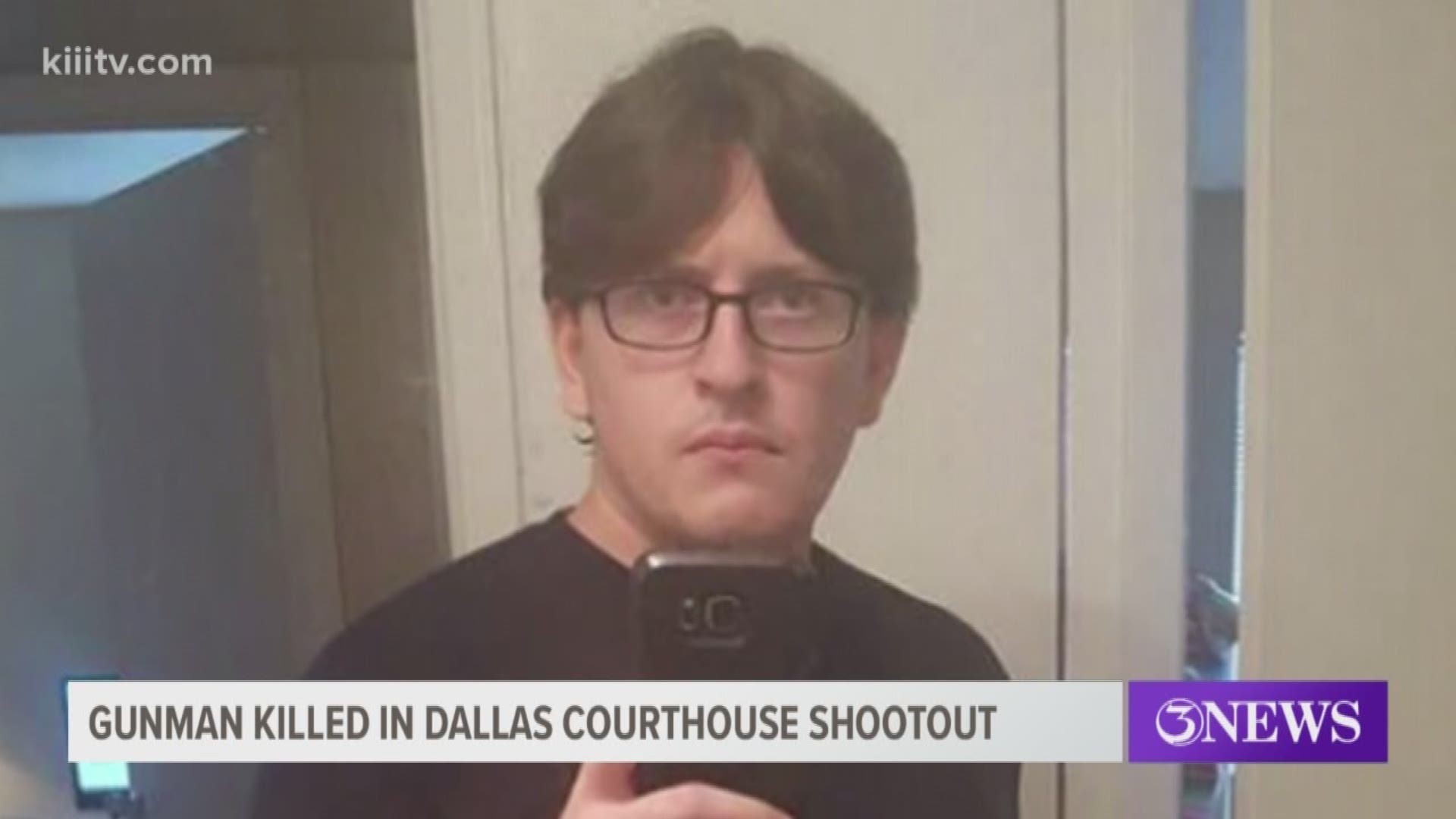 A gunman killed in a shootout with officers Monday morning outside the federal courthouse in Dallas was identified as 22-year-old Brian Isaack Clyde, a man with ties to the Corpus Christi area.