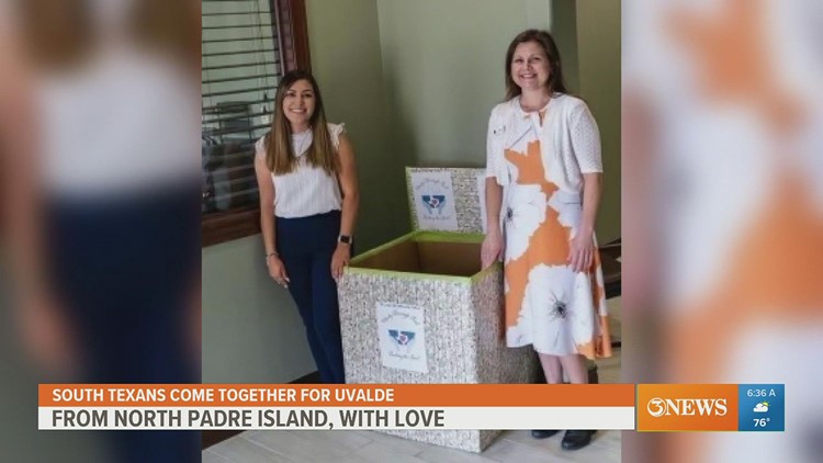 'As a mother, that hit me': Padre Island group raises donations for Uvalde community