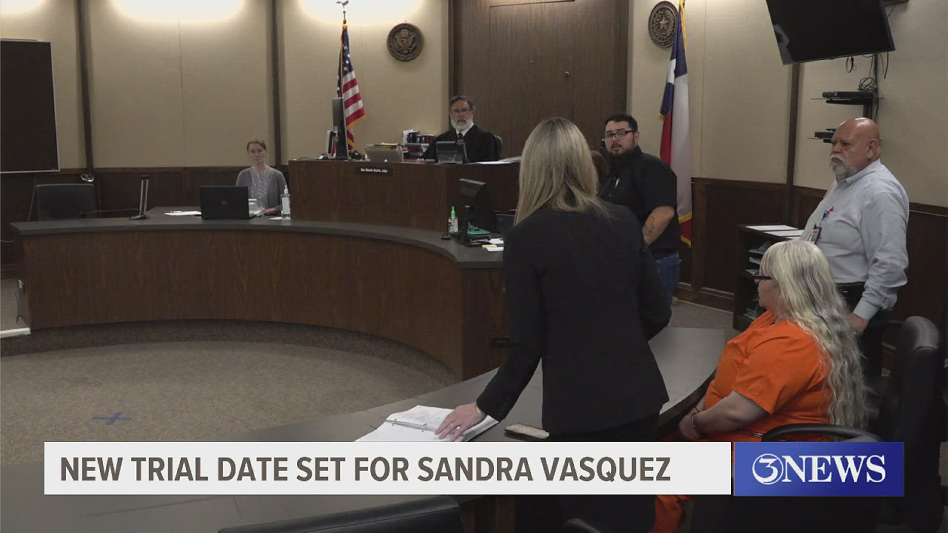 Vasquez's new trial date is set for Jan. 16, 2024, with a pre-trial hearing Oct. 30.  She is accused of participating in the 2016 murder.