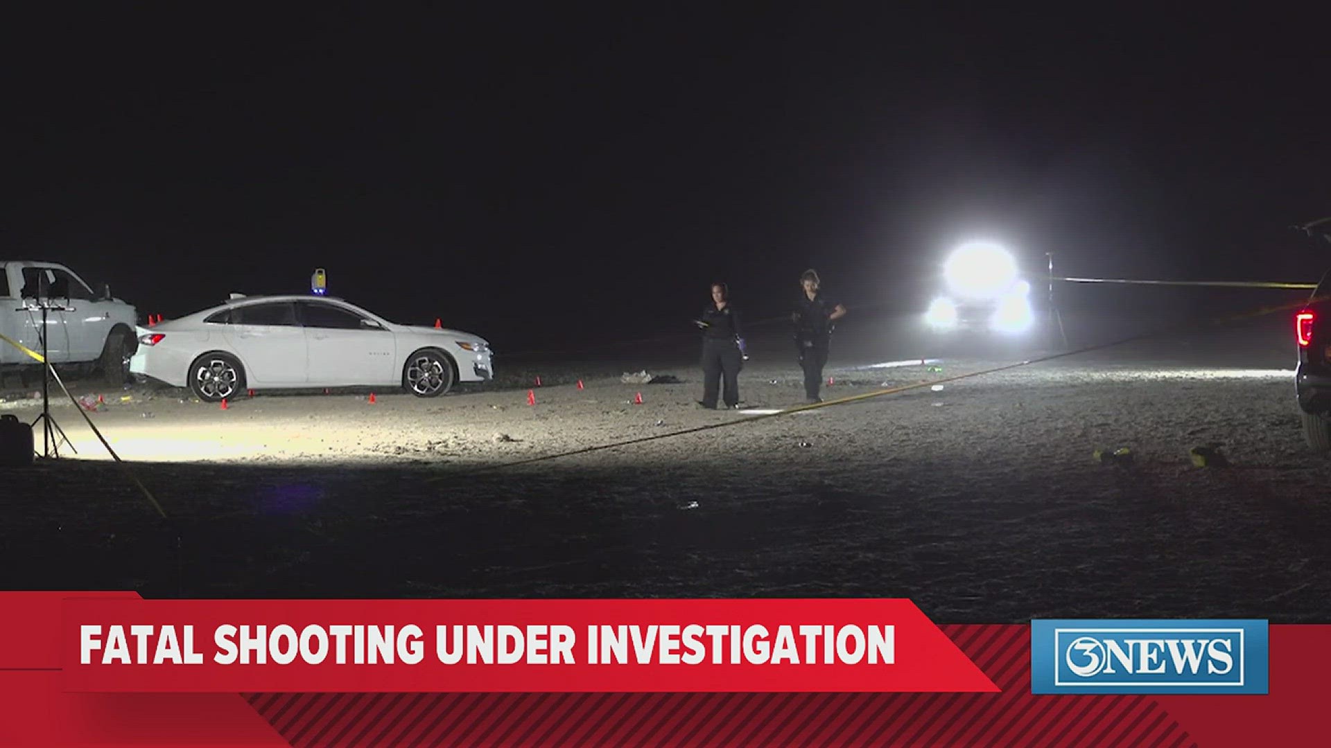 A 22-year-old Ingleside man is dead after police found him with a gunshot wound to the chest while dispersing a crowd. A 19-year-old victim is expected to live.