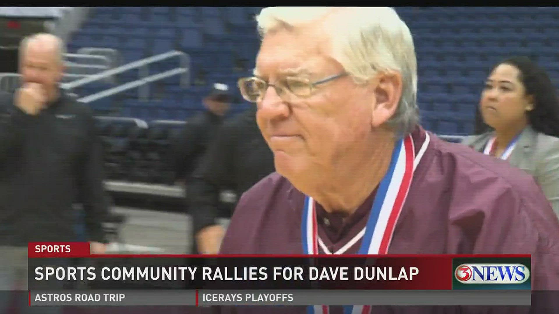 Longtime Ray Texan and Flour Bluff Hornet basketball coach Dave Dunlap was diagnosed with kidney cancer back in November, and the community has rallied in support by contributing to his medical bills with a GoFundMe account.