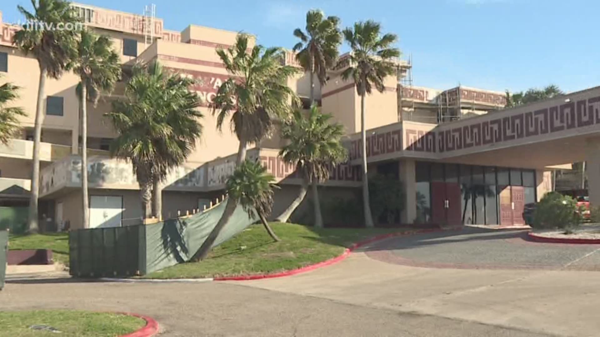 The Holiday Inn on Padre Island is working on getting open by the summer season.