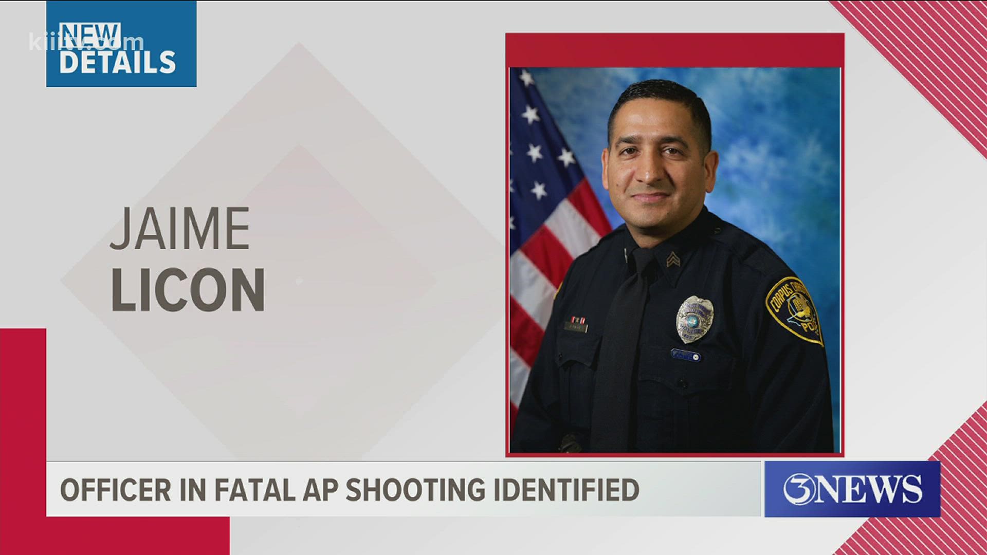 Senior Officer Jaime Licon has been with the Corpus Christi Police Department for eight years.