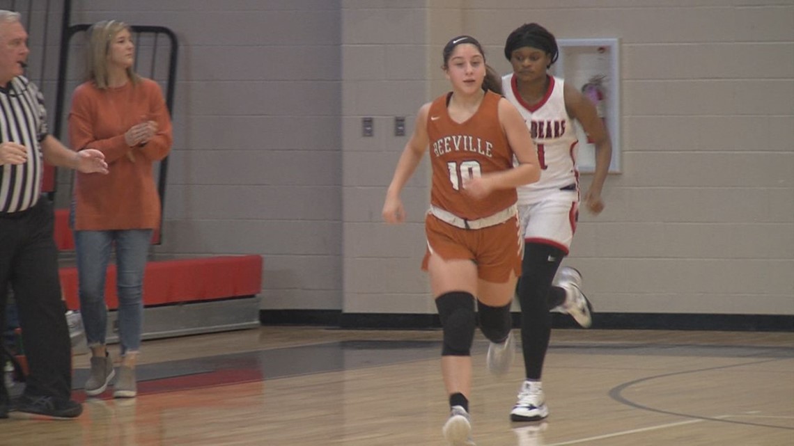 Beeville Jones girls riding high into playoffs after perfect district