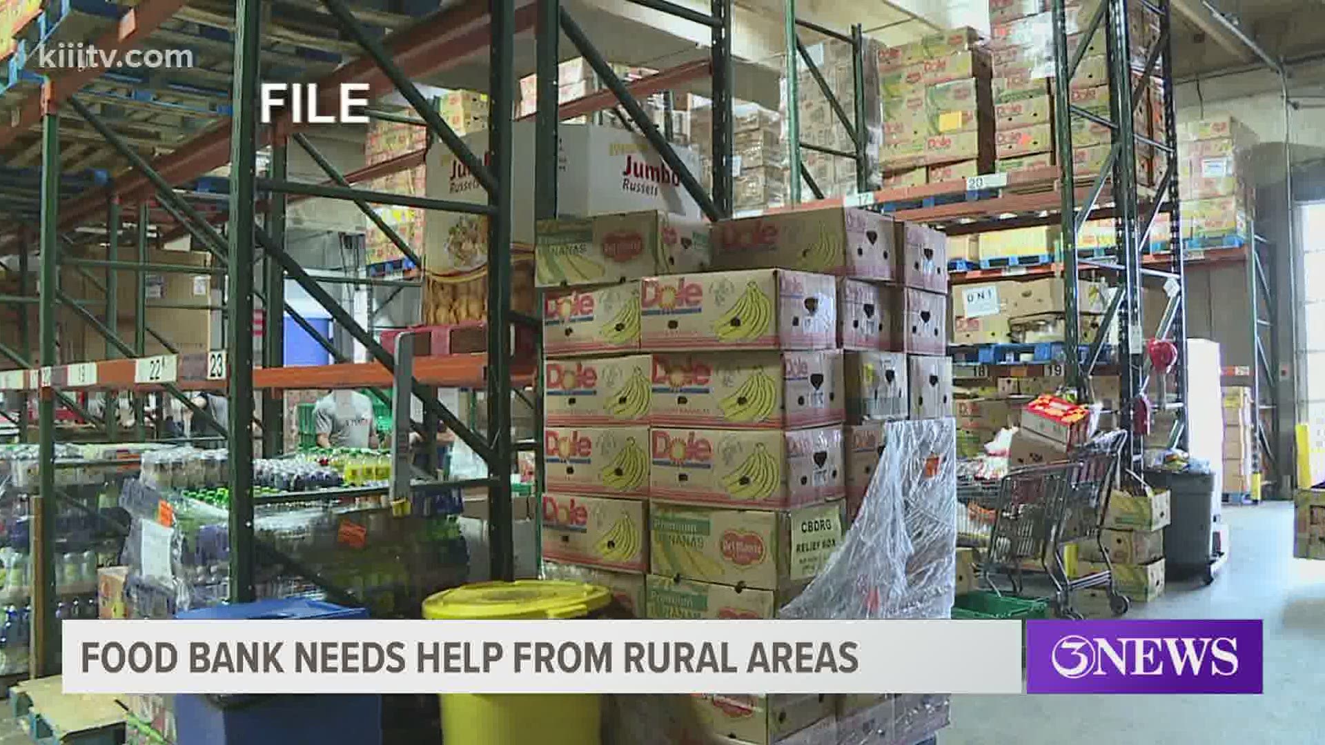 The demand for extra hands at the food bank has been high for months.