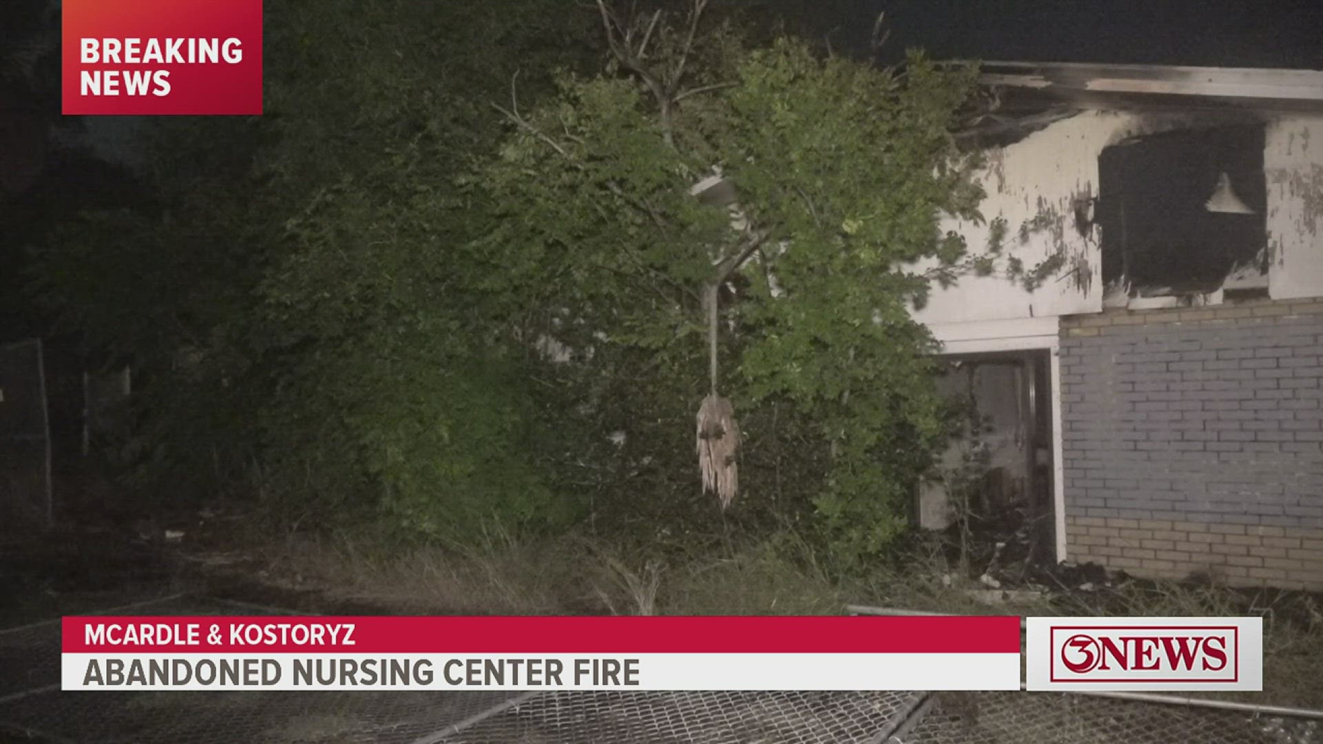 CCFD said it appeared that at least one person was living in the abandoned nursing home.