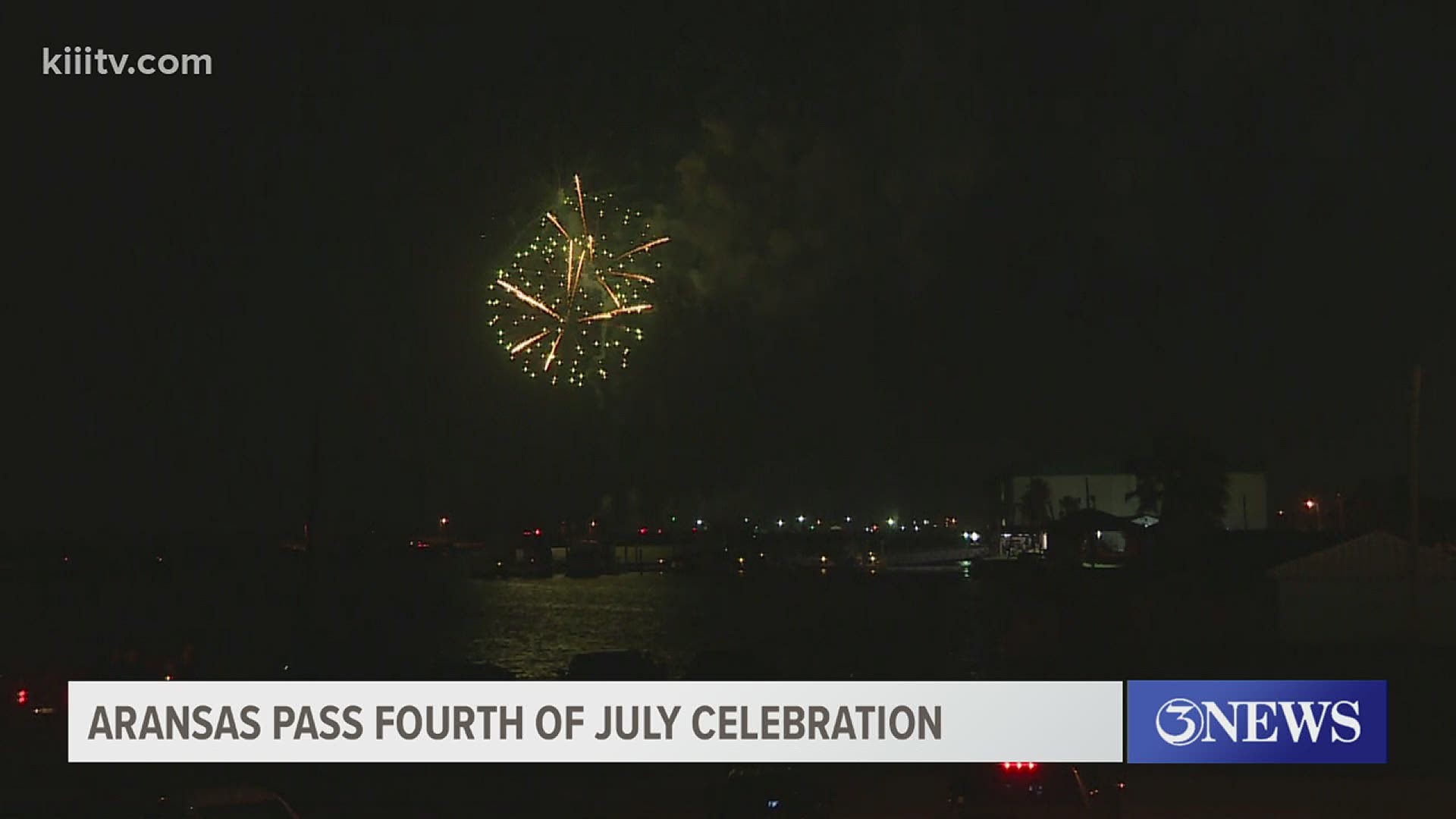 Aransas Pass hosted their annual fireworks show amid the pandemic.