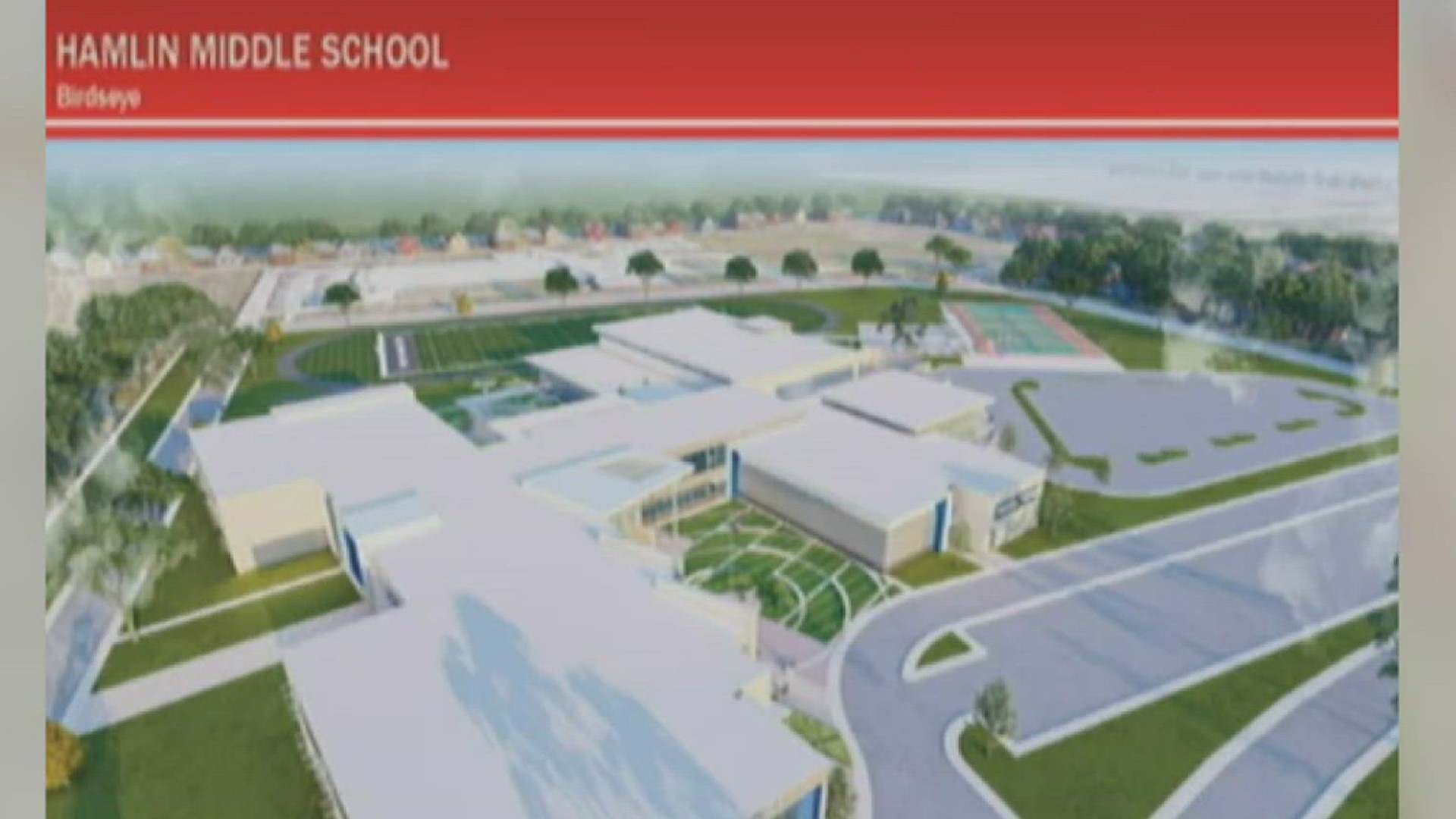 CCISD sees final renderings for Hamlin Middle School