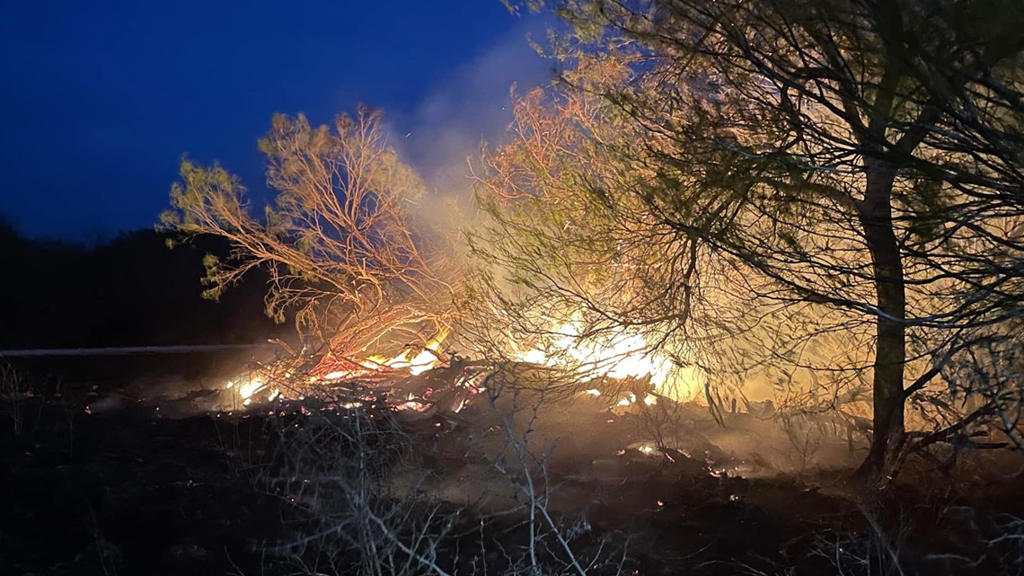Friday Borrega Fire at King Ranch updates - Vimarsana News