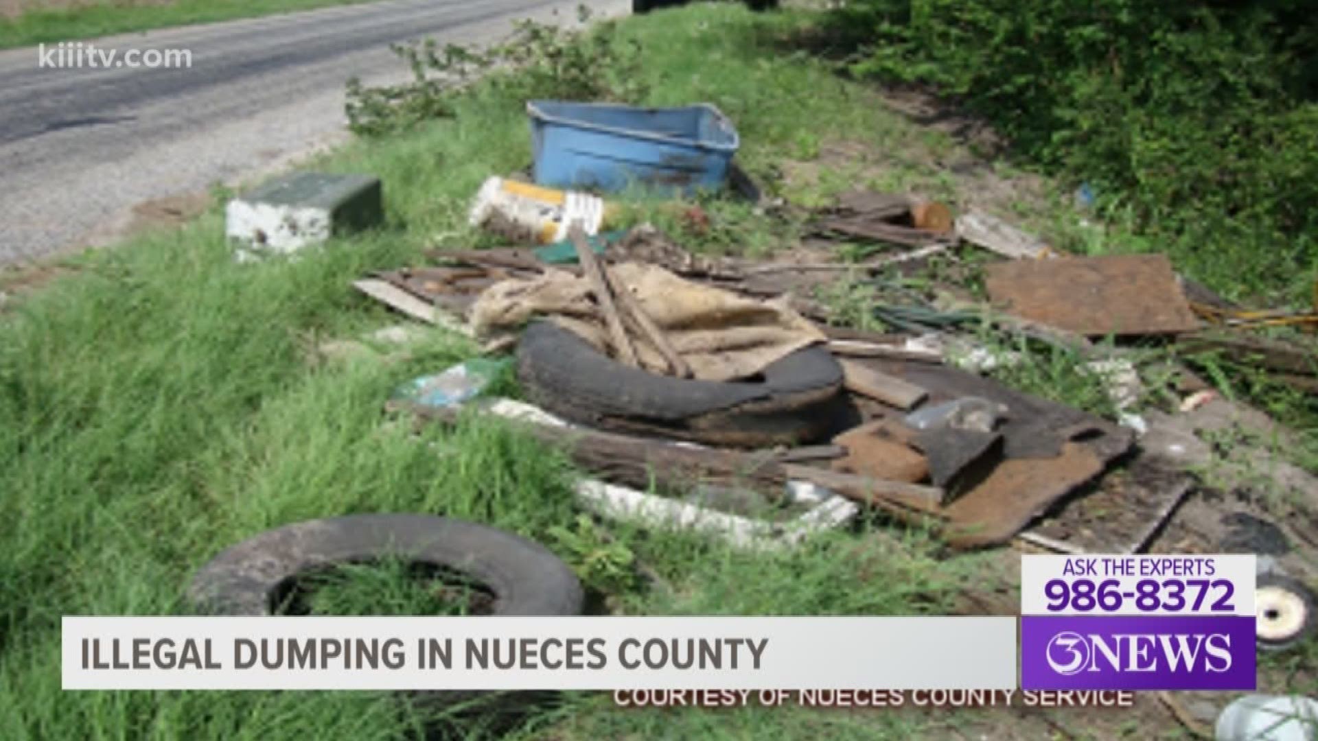Report says illegal dumping still a problem in outlying Nueces County