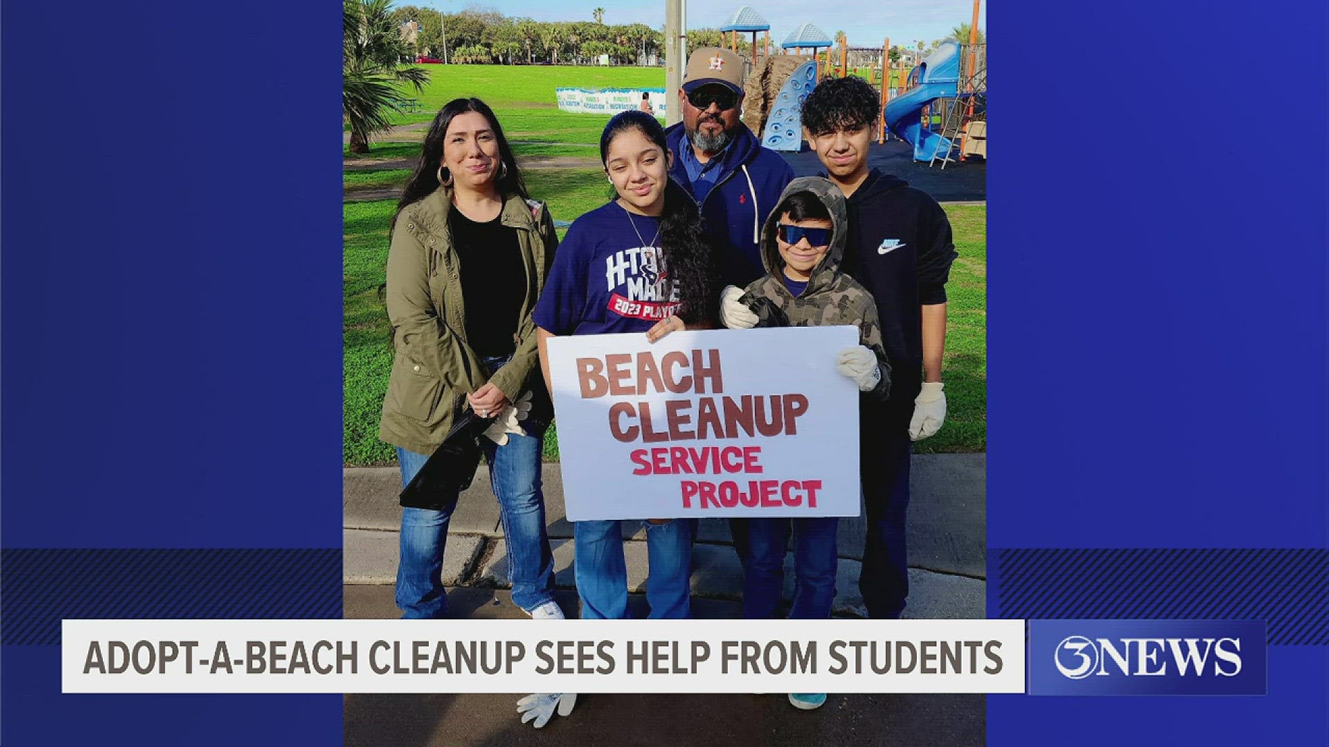 School of Science & Technology students participated in a beach cleanup event over the weekend.