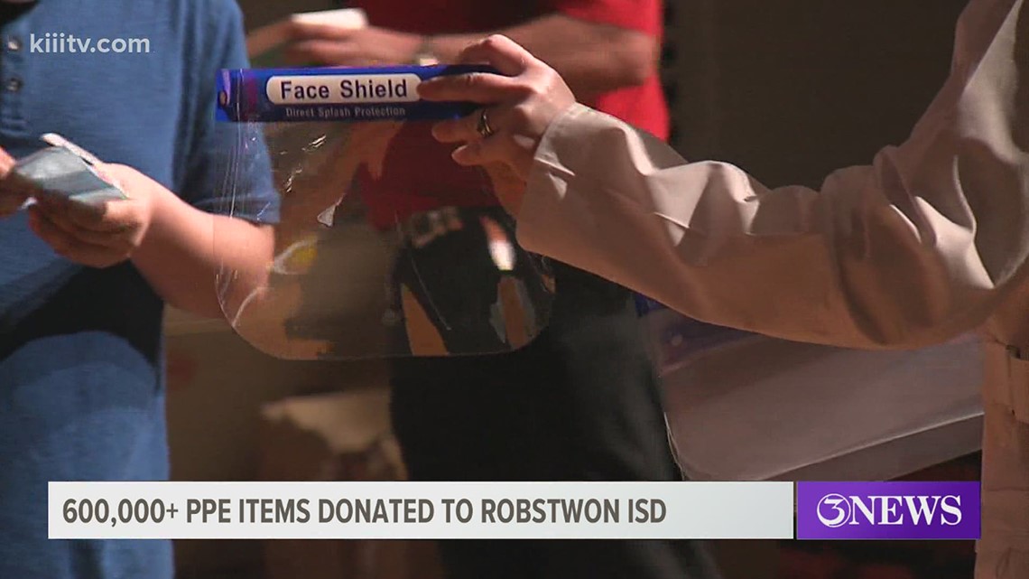 PPE equipment for Robstown ISD