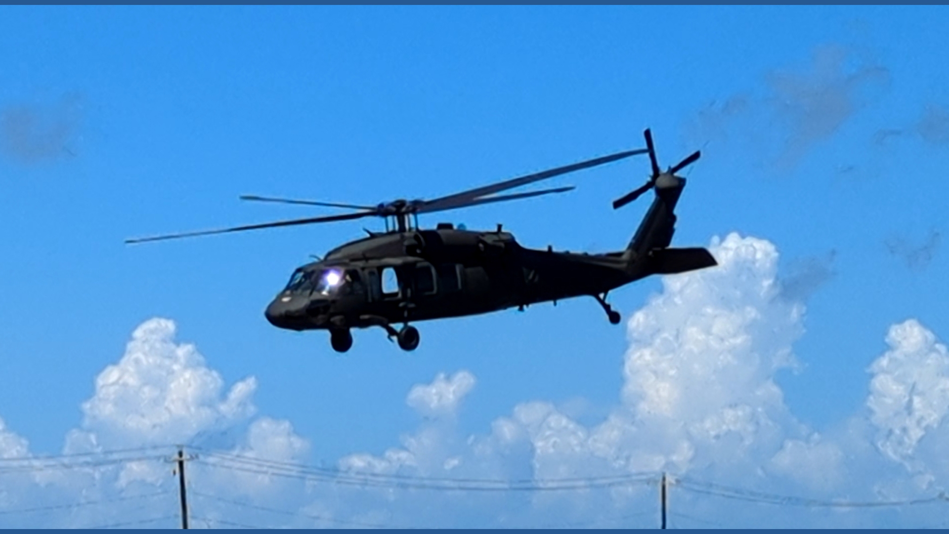 Blackhawk Helicopter takes off after emergency landing | kiiitv.com