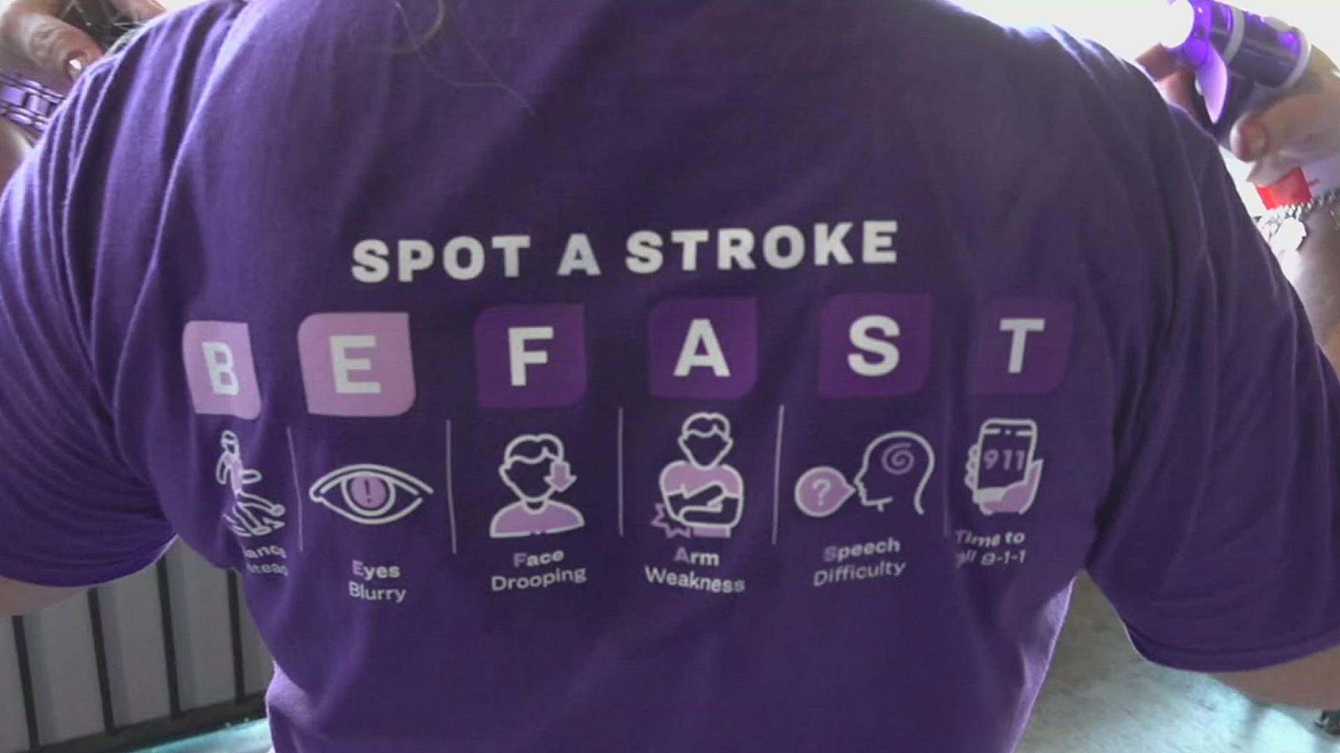 The annual event aims to raise awareness and educate the community about strokes.