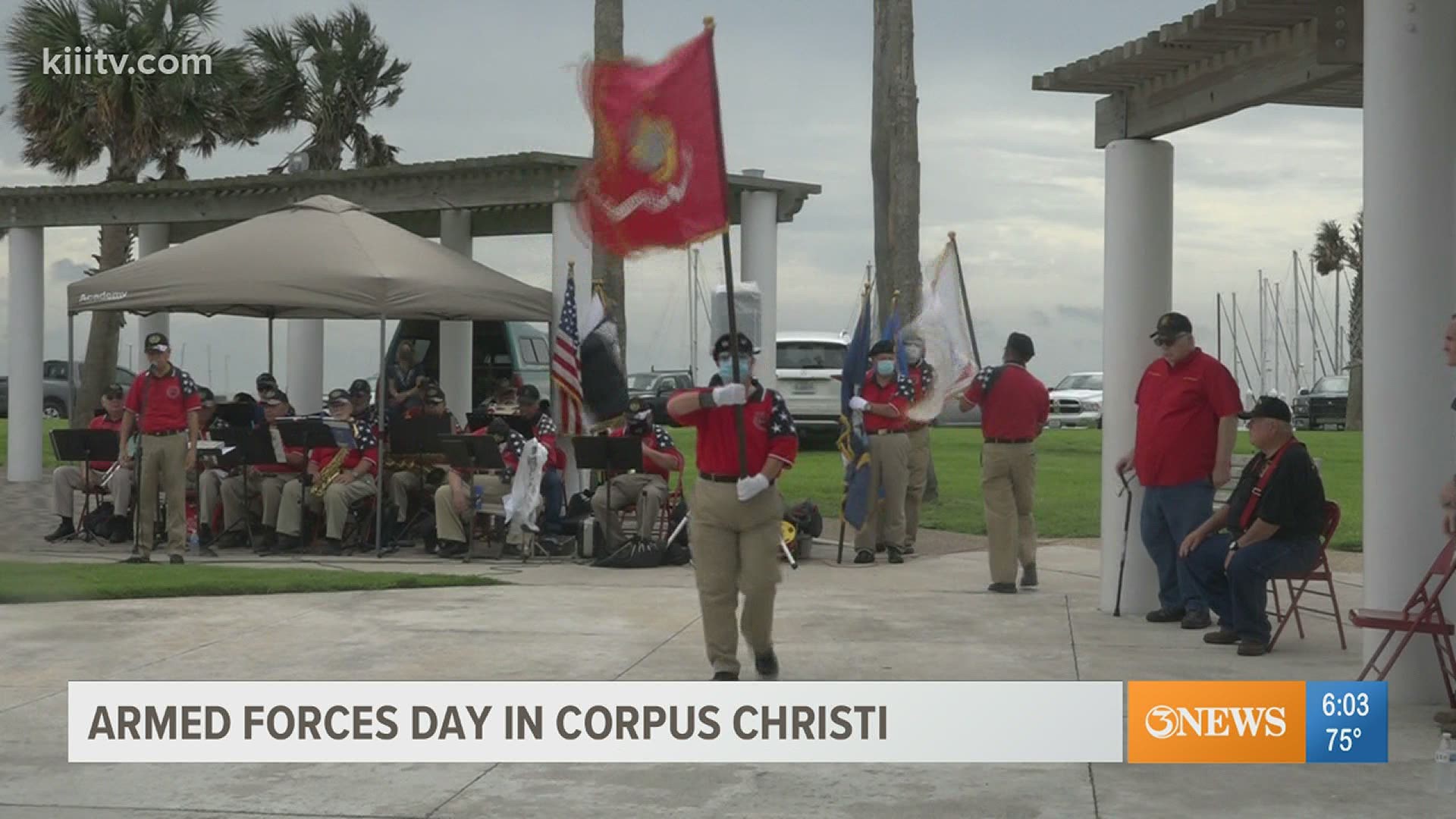 Ceremonies held in the Coastal Bend to honor veterans and active duty personnel