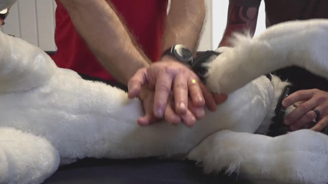 Portland firefighters gain new skills to help pets in emergencies