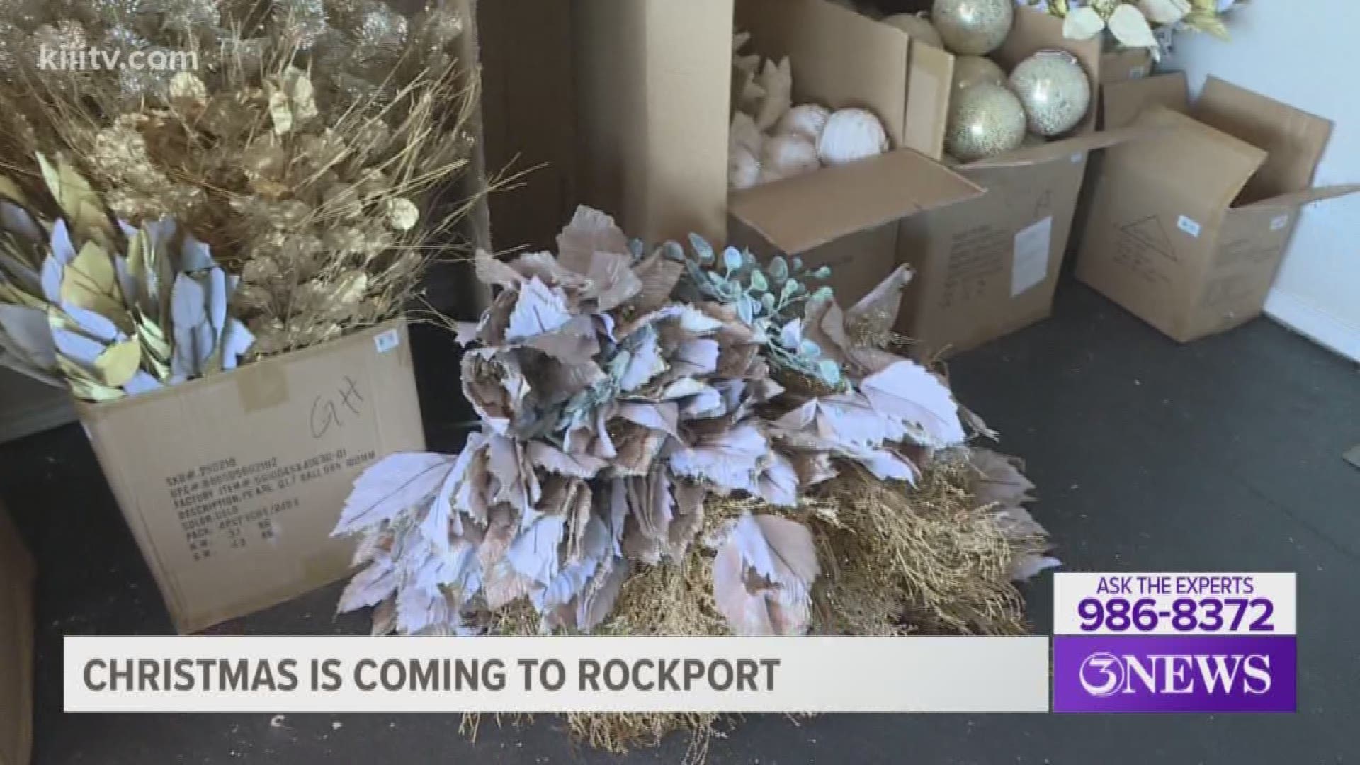 A Coastal Bend couple is bringing holiday cheer a little early this year. They are opening the first 100-percent Christmas store in an attempt to not only provide decorations, but to boost the economy of Rockport, Texas.