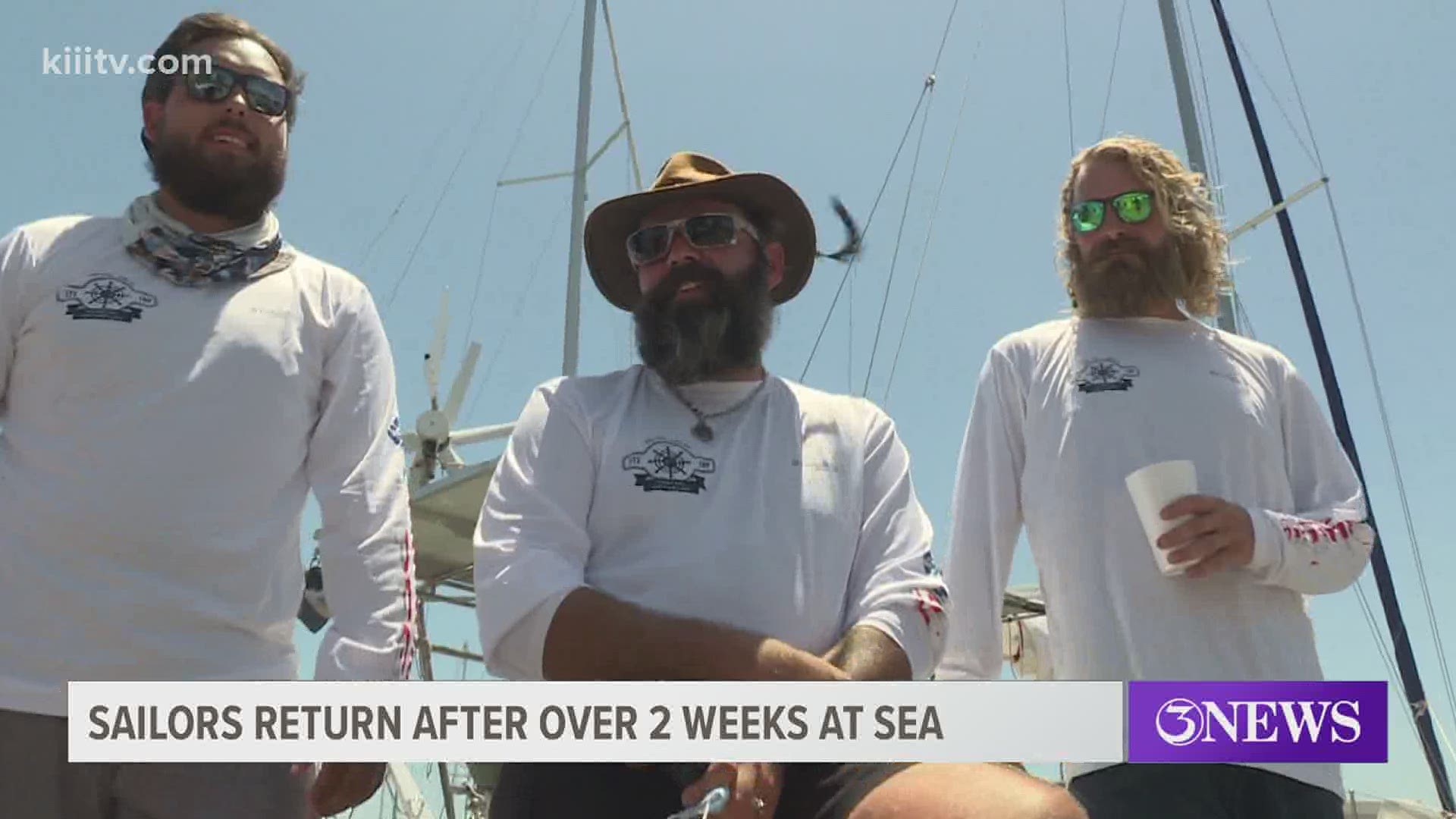 Their journey began when they traveled to Sint Maarten to pick up a sailboat and bring it back to the Coastal Bend.