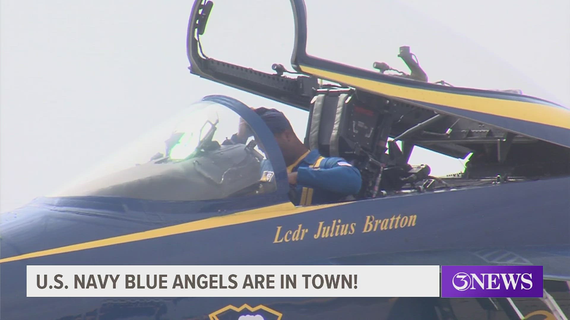 Blue Angels arrive in Corpus Christi for Wings Over South Texas Air