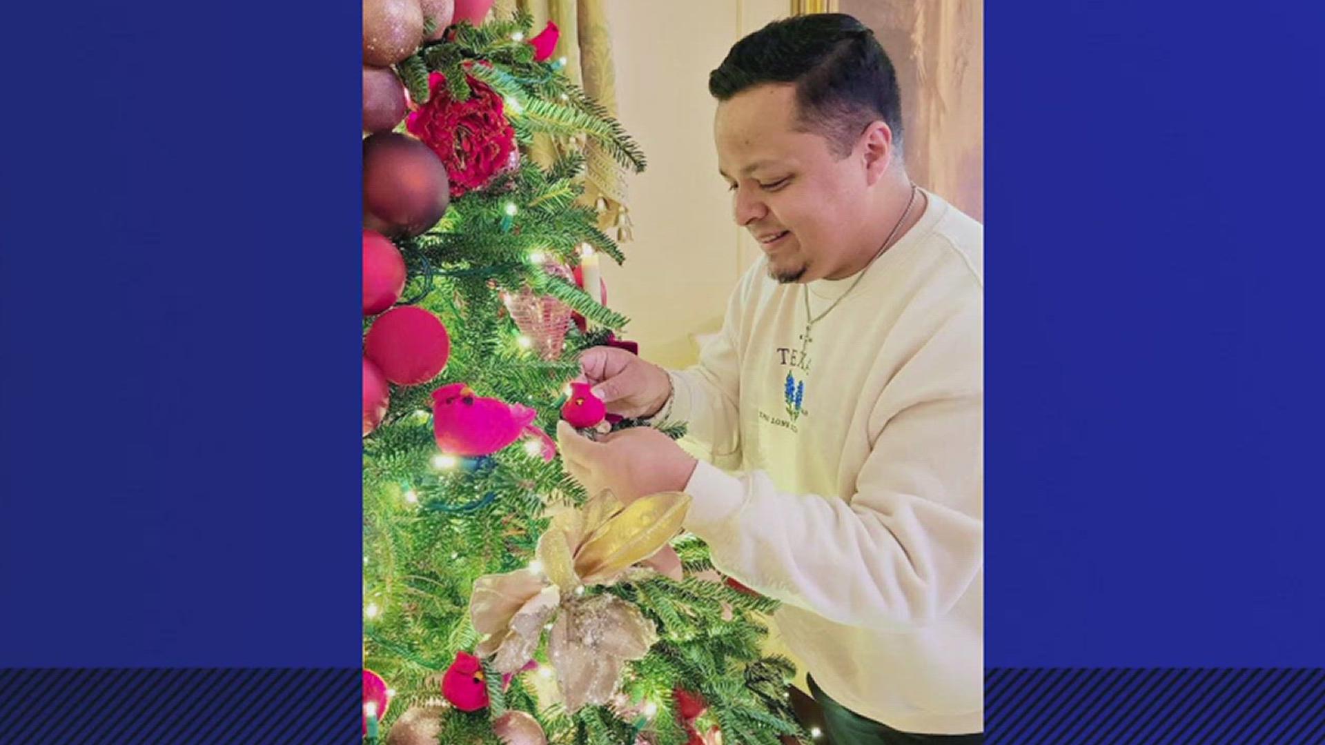 This year's holiday theme at the White House is "a season of peace and light."