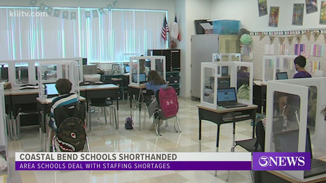 Coastal Bend school districts deal with staffing shortages - Vimarsana News