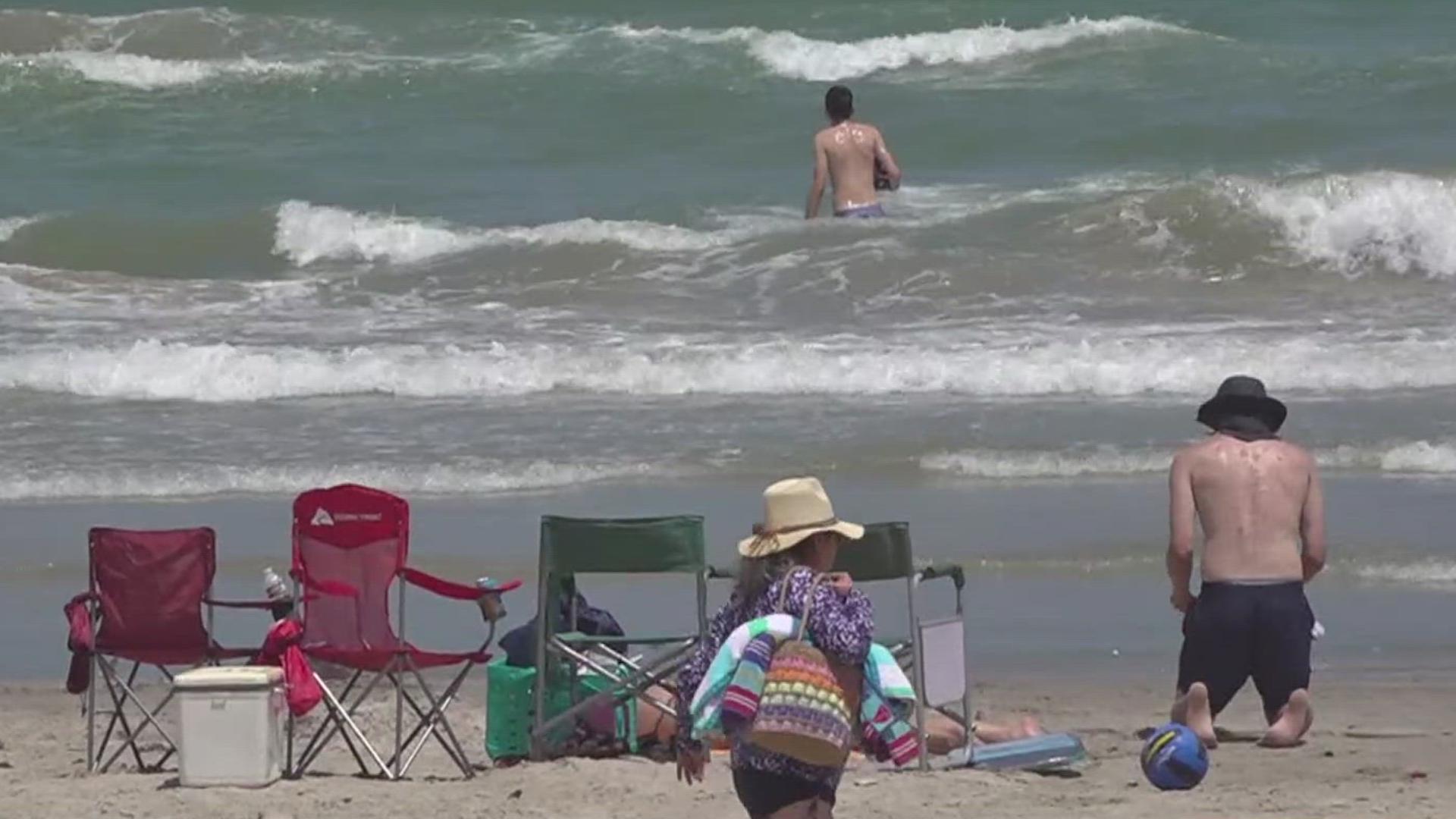 First responders give advice on beach safety after successful weekend ...