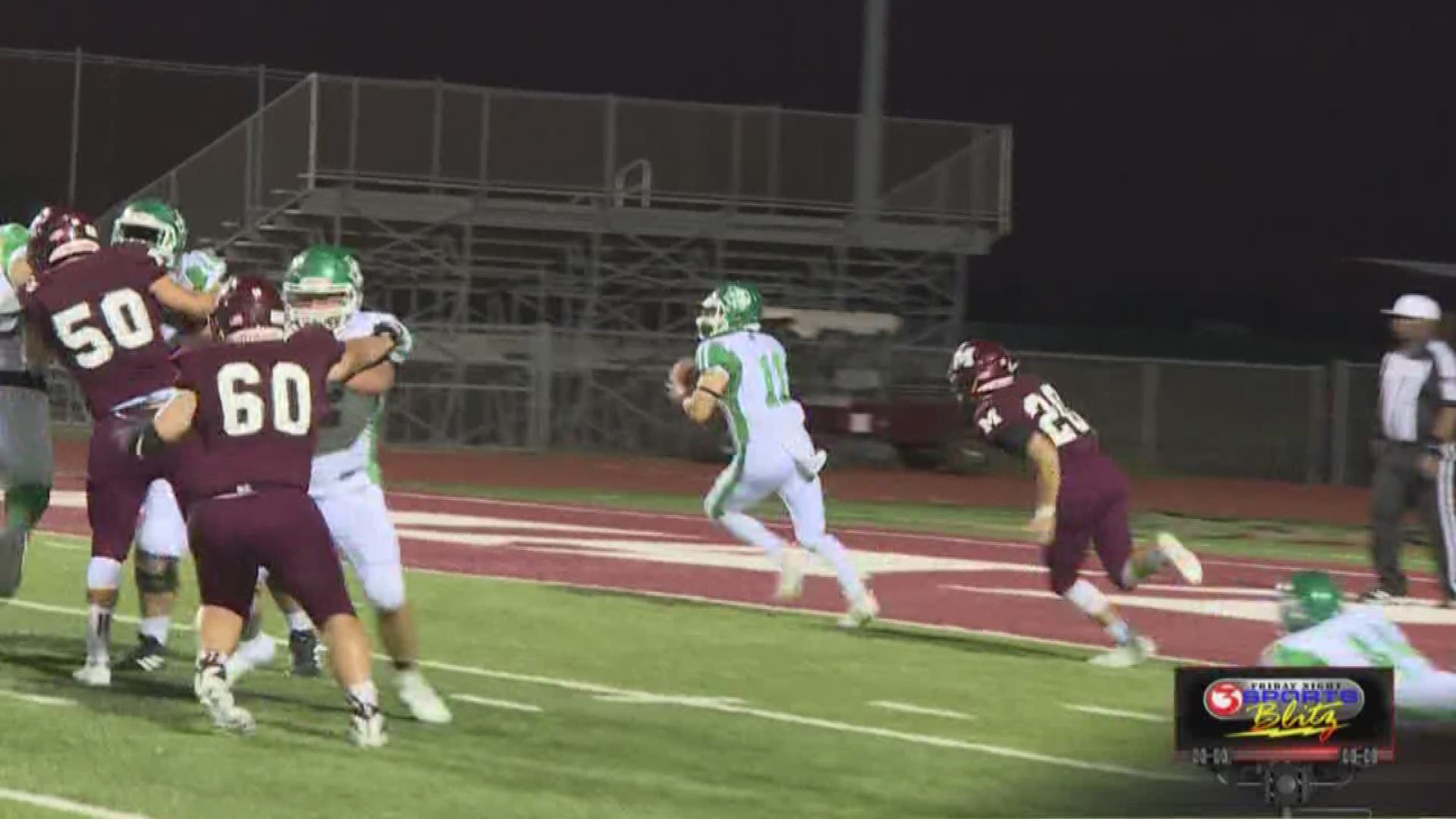 Friday Night Sports Blitz - Week 6: Part IV includes our Week 5 Play of the Week from Falfurrias' Brad Aynsley finds Mikeyu Ramirez. Plus, a look to next week.