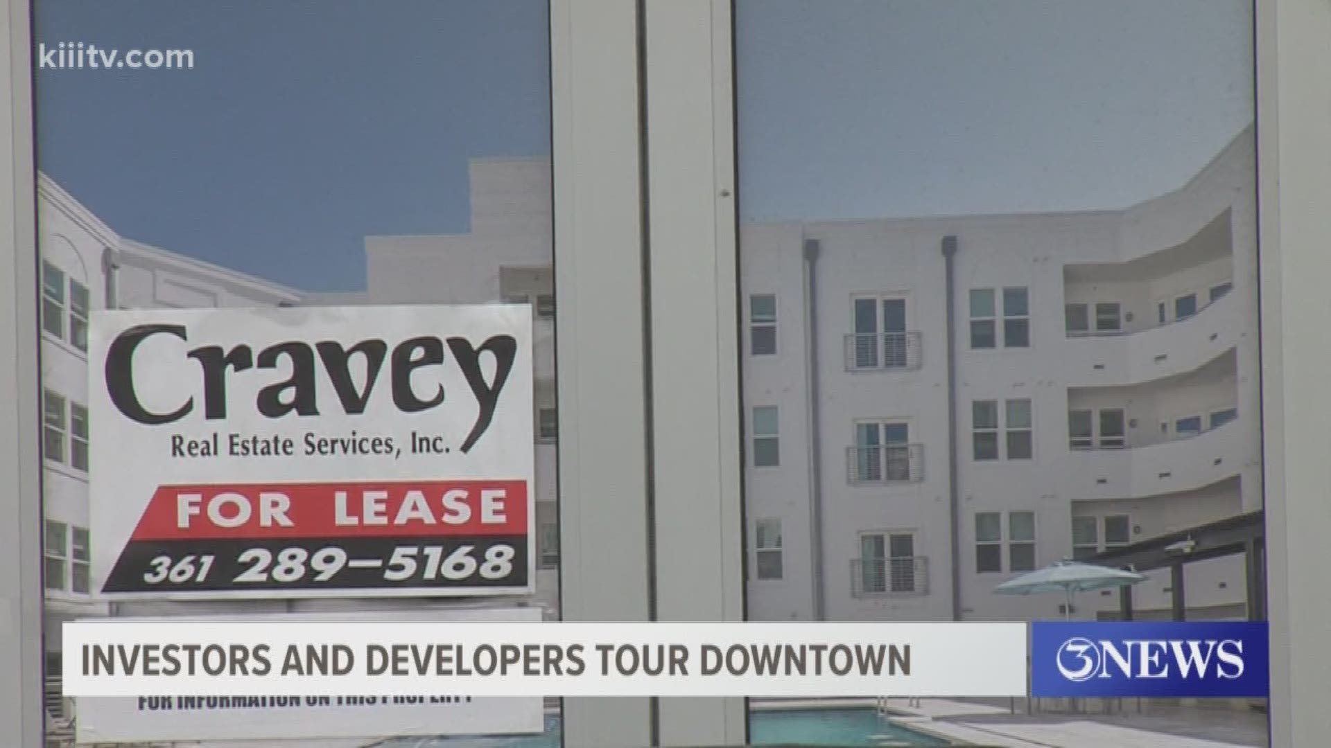 The downtown management district hosted a tour Thursday to inspire people to invest in Downtown Corpus Christi