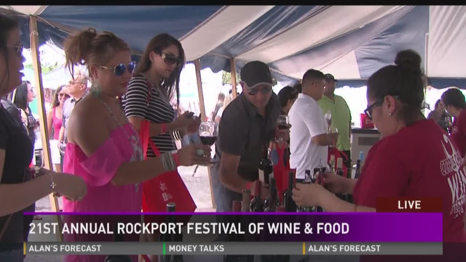 Live music, shopping, food, and over 125 types of wine to taste during the annual wine and food festival in Rockport. Be sure to get your VIP tickets before they all sell out! 