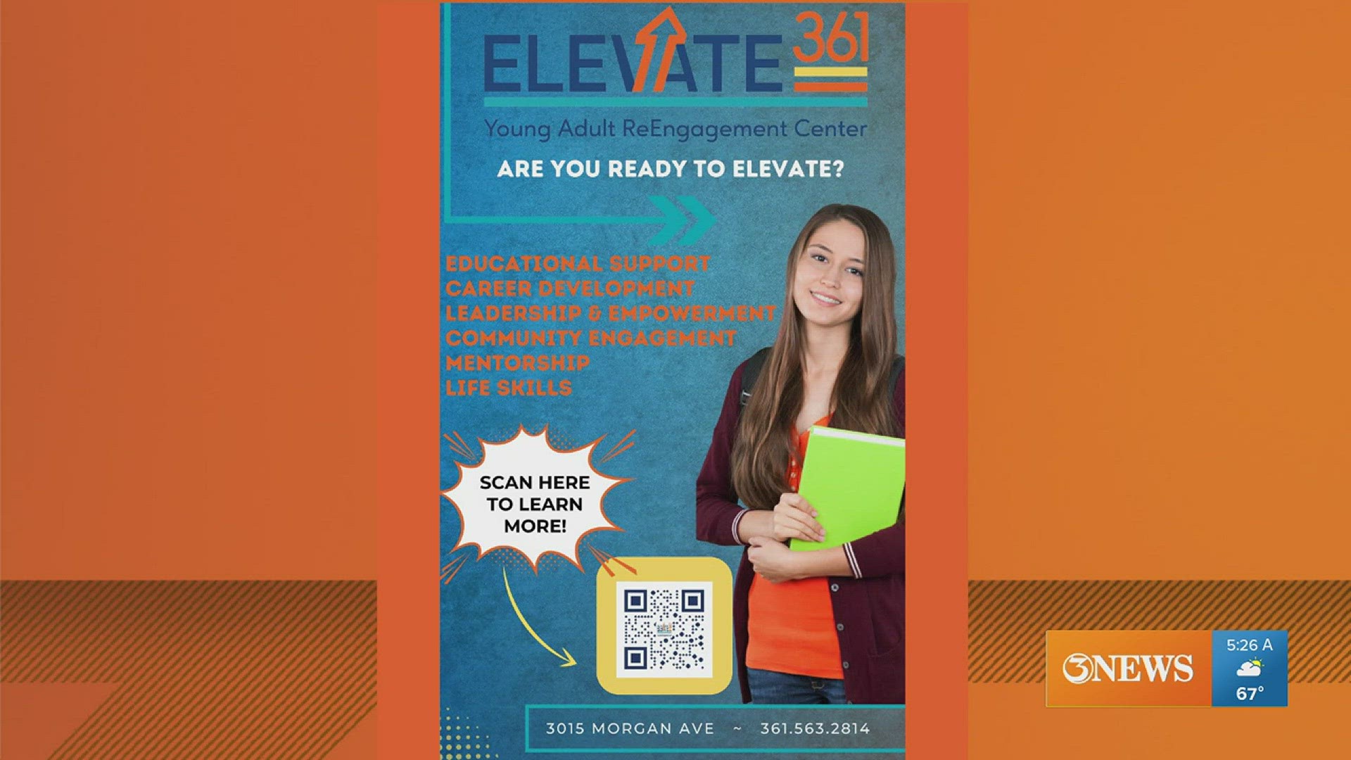 Elevate 361 has a new facility open on 3015 Morgan Ave. to help young adults age 16-24 get a leg up in life.