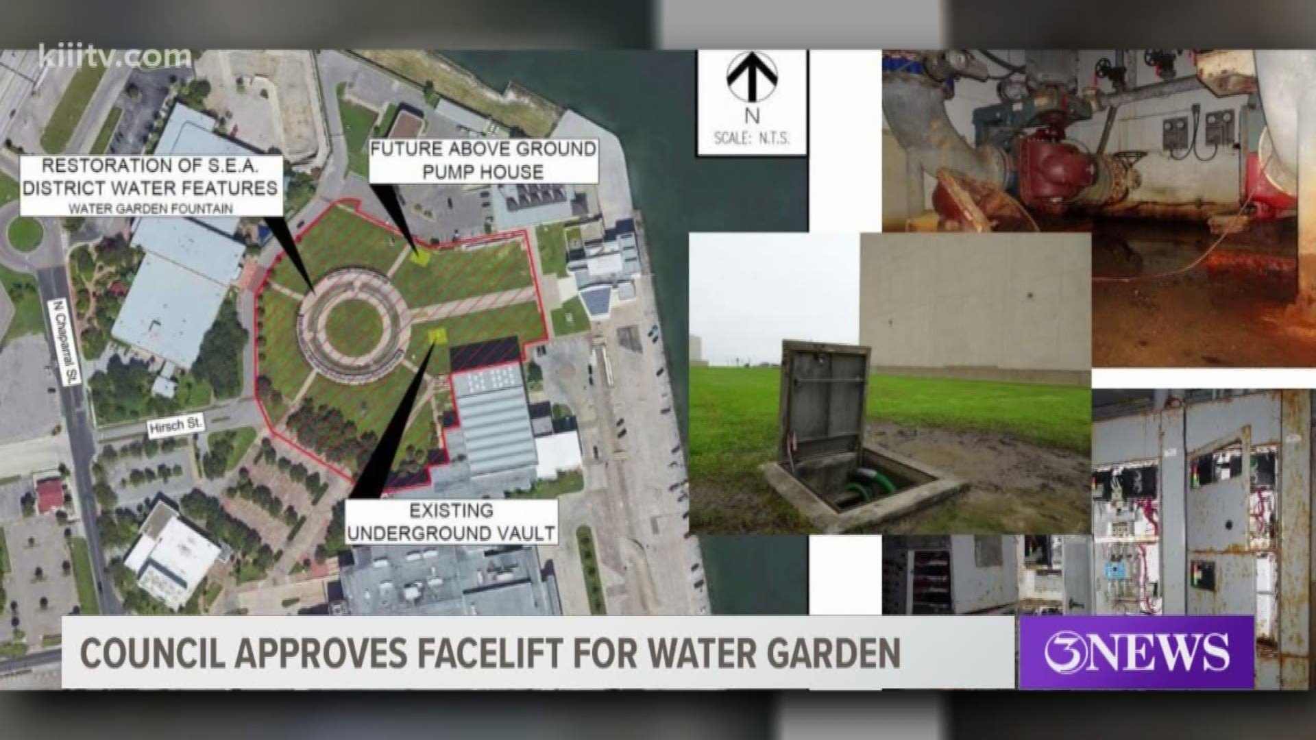 Corpus Christi's City Council took action Tuesday to bring the Water Garden downtown back to life.