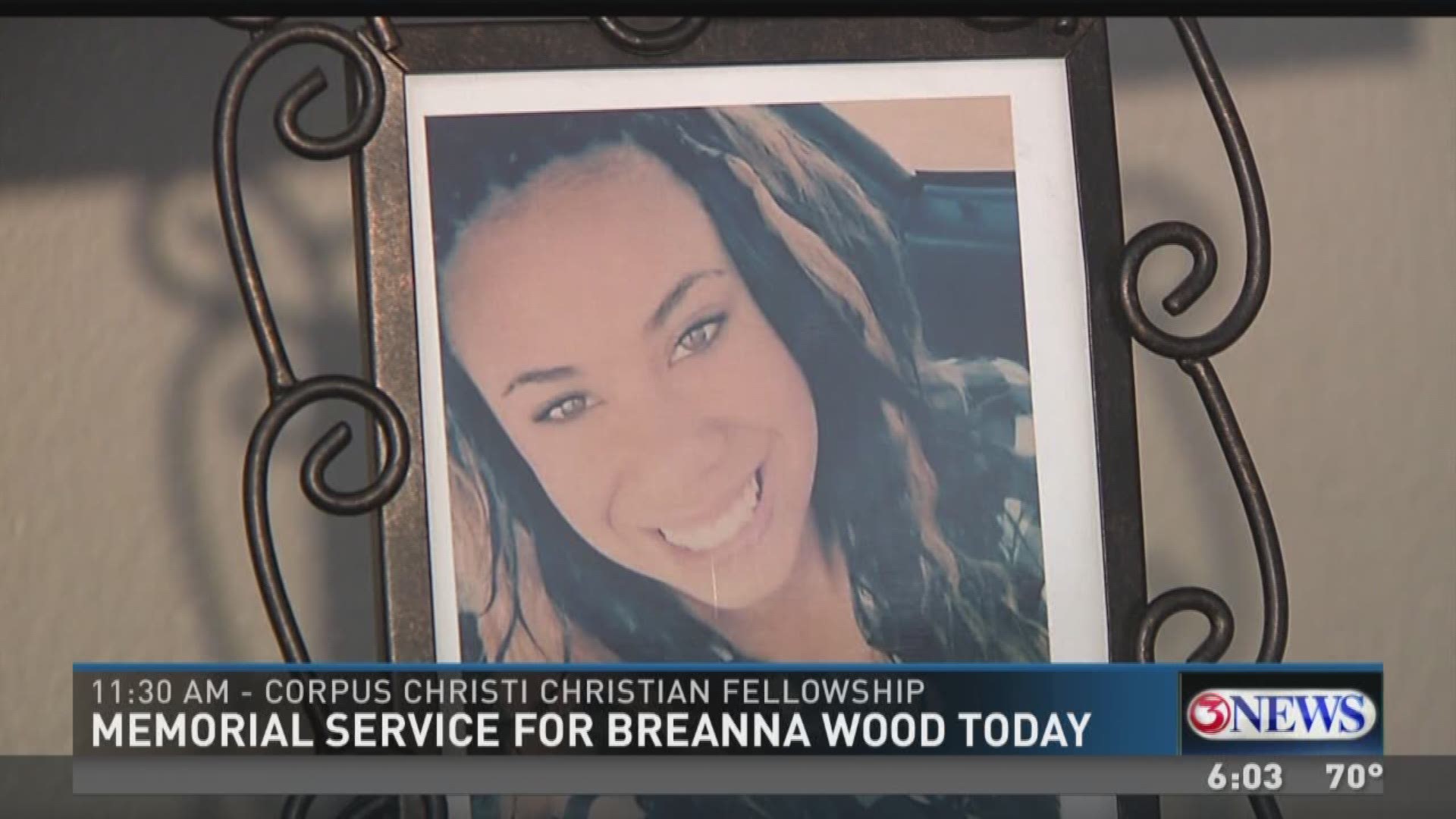 Breanna Wood to be Remembered During Memorial Service Today | kiiitv.com