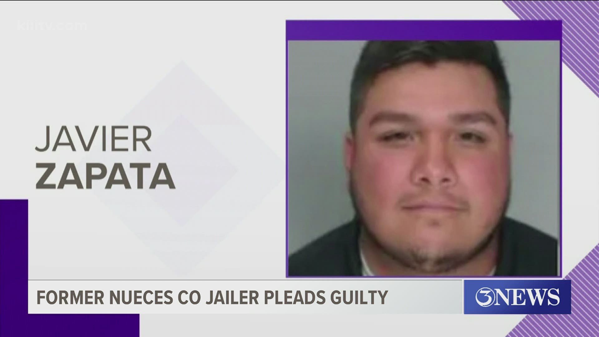 Javier Zapata Jr. was sentenced to three years probation and a $1,500 fine.