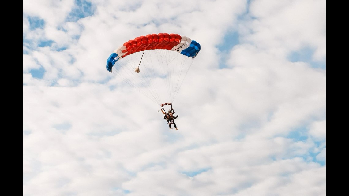 Texas Governor Greg Abbott skydives with 104-year-old WWII vet - Vimarsana News