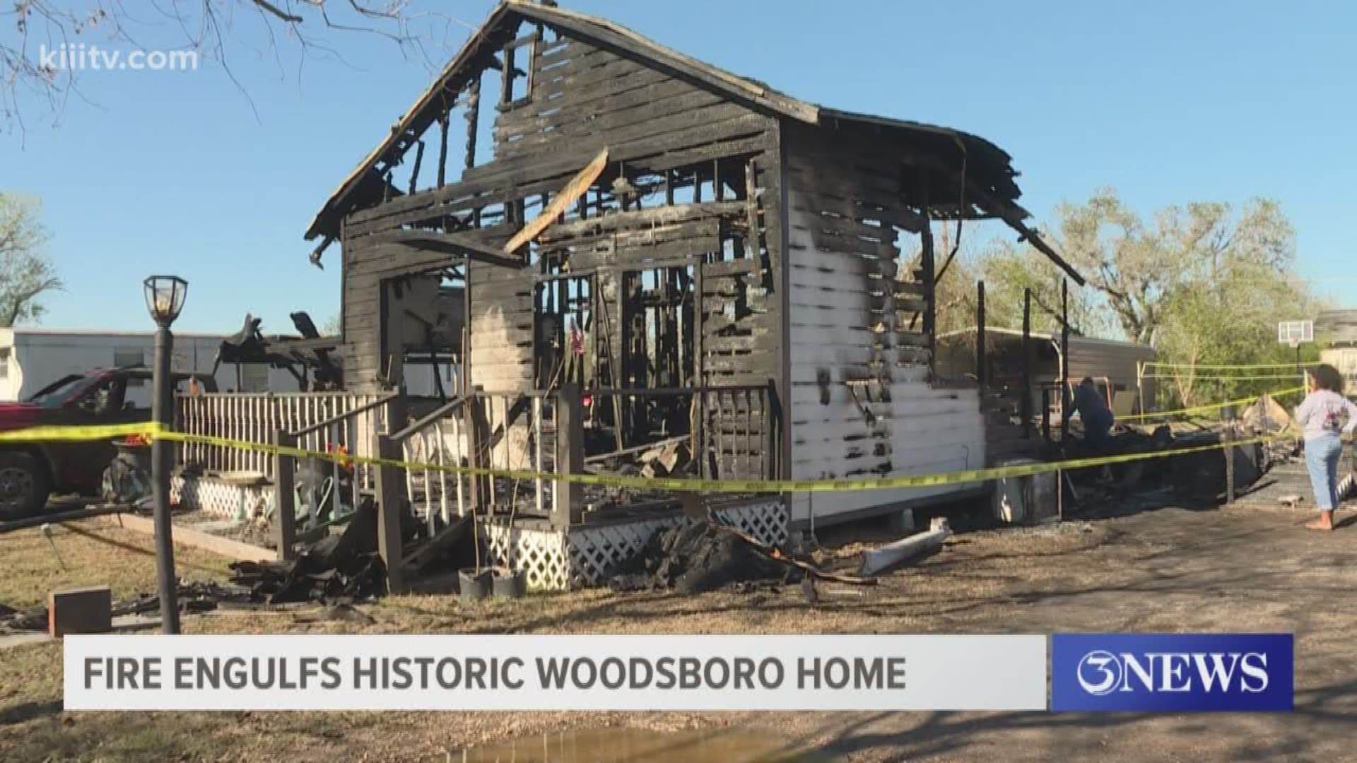 Woodsboro family loses home weeks before Christmas