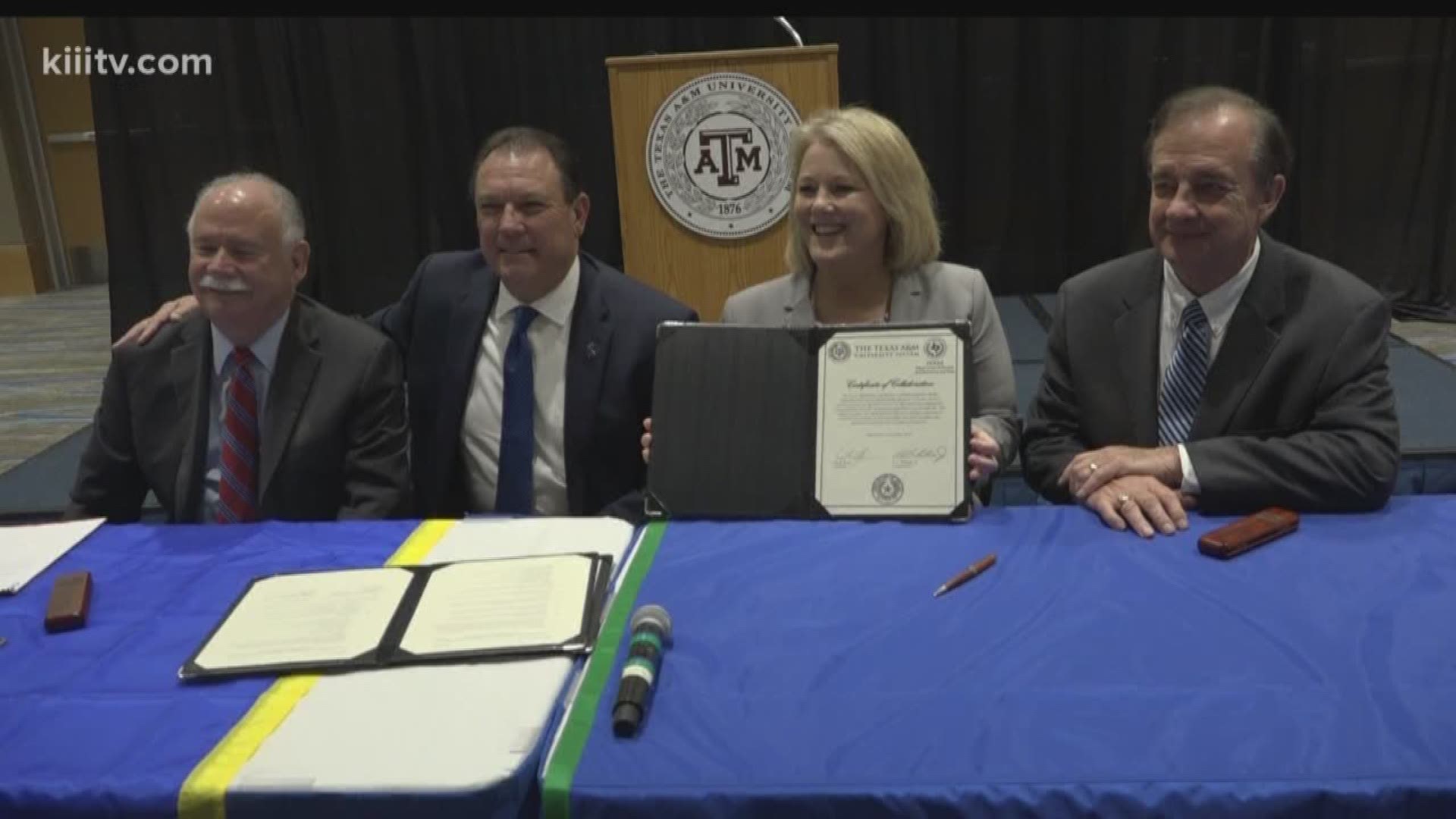 Foster kids in the Coastal Bend will now have an easier time getting a college degree after a new partnership was announced Thursday at Texas A&M University-Corpus Christi. 