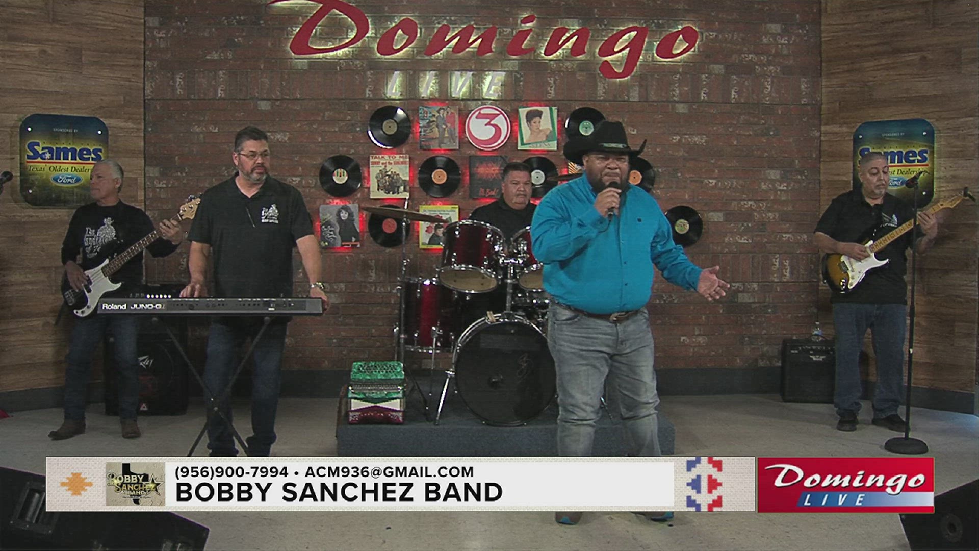 The Bobby Sanchez Band from Mission, Tx, joined us on Domingo Live to perform their song "Dame."