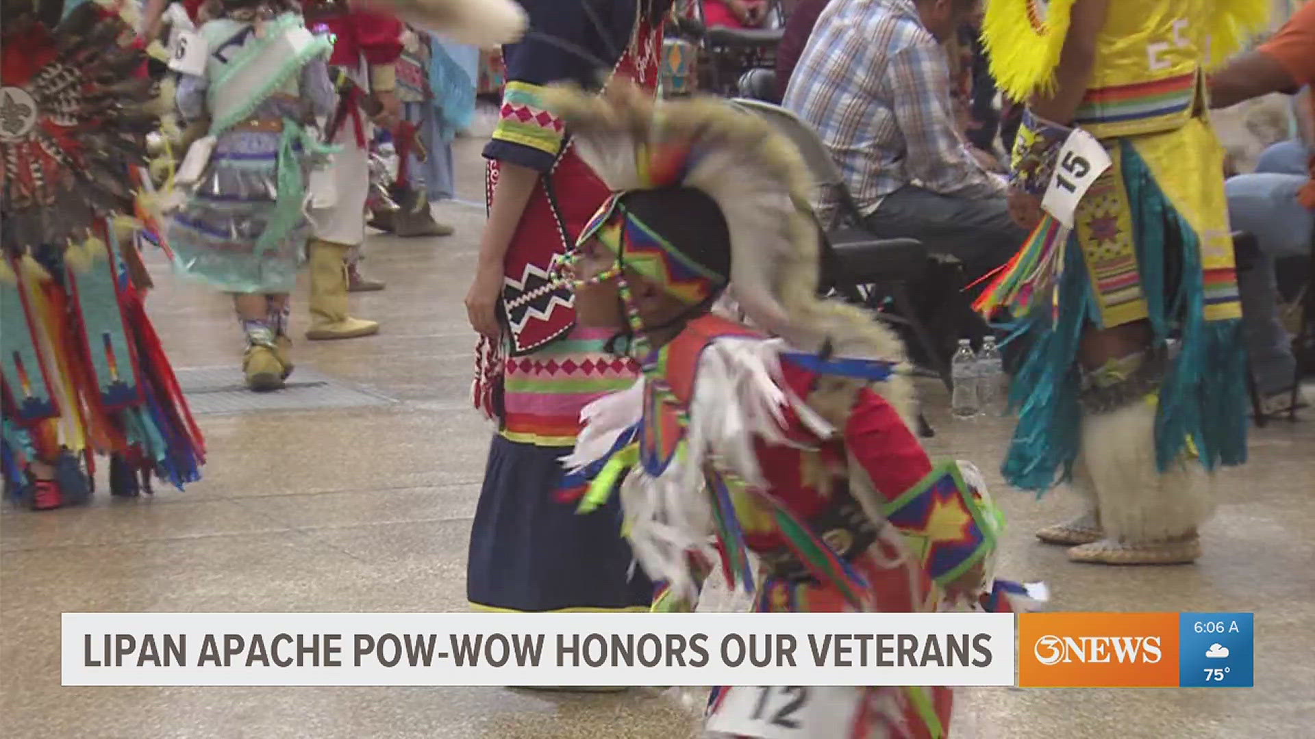 The Lipan Apache tribe of Texas' veterans Pow-Wow at the American Bank Center was a huge success!