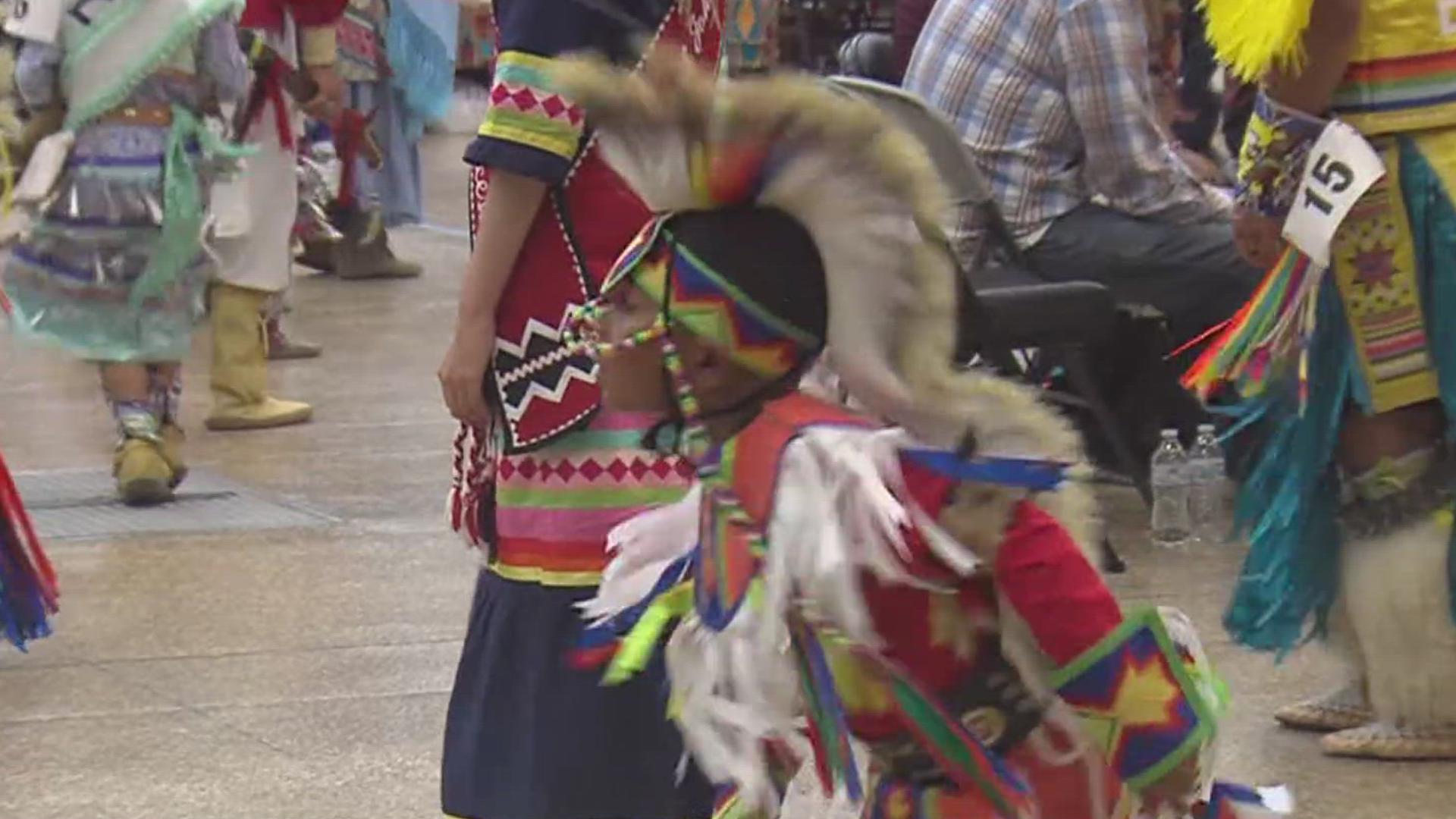 The Lipan Apache tribe of Texas' veterans Pow-Wow at the American Bank Center was a huge success!