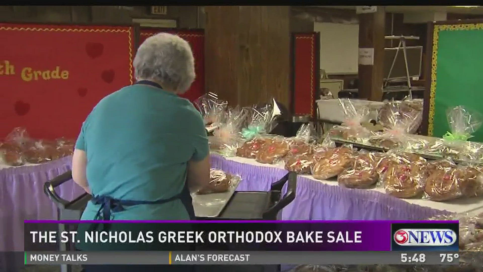 The annual bake sale helps cover operating expenses at the Coastal Bend church.